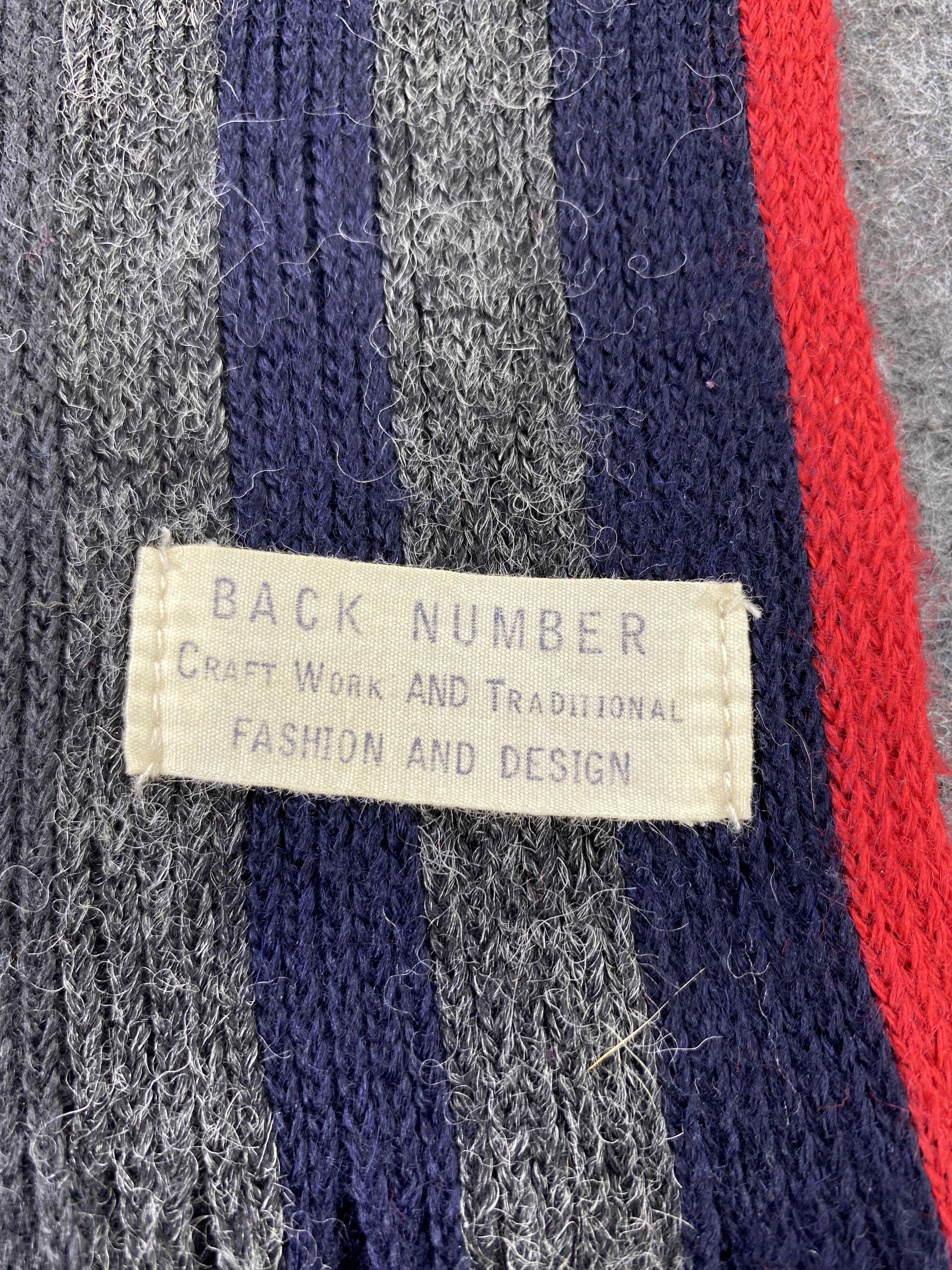 Designer BACK NUMBER Scarf / Muffler / Neckwear -T365 Size ONE SIZE - 5 Thumbnail
