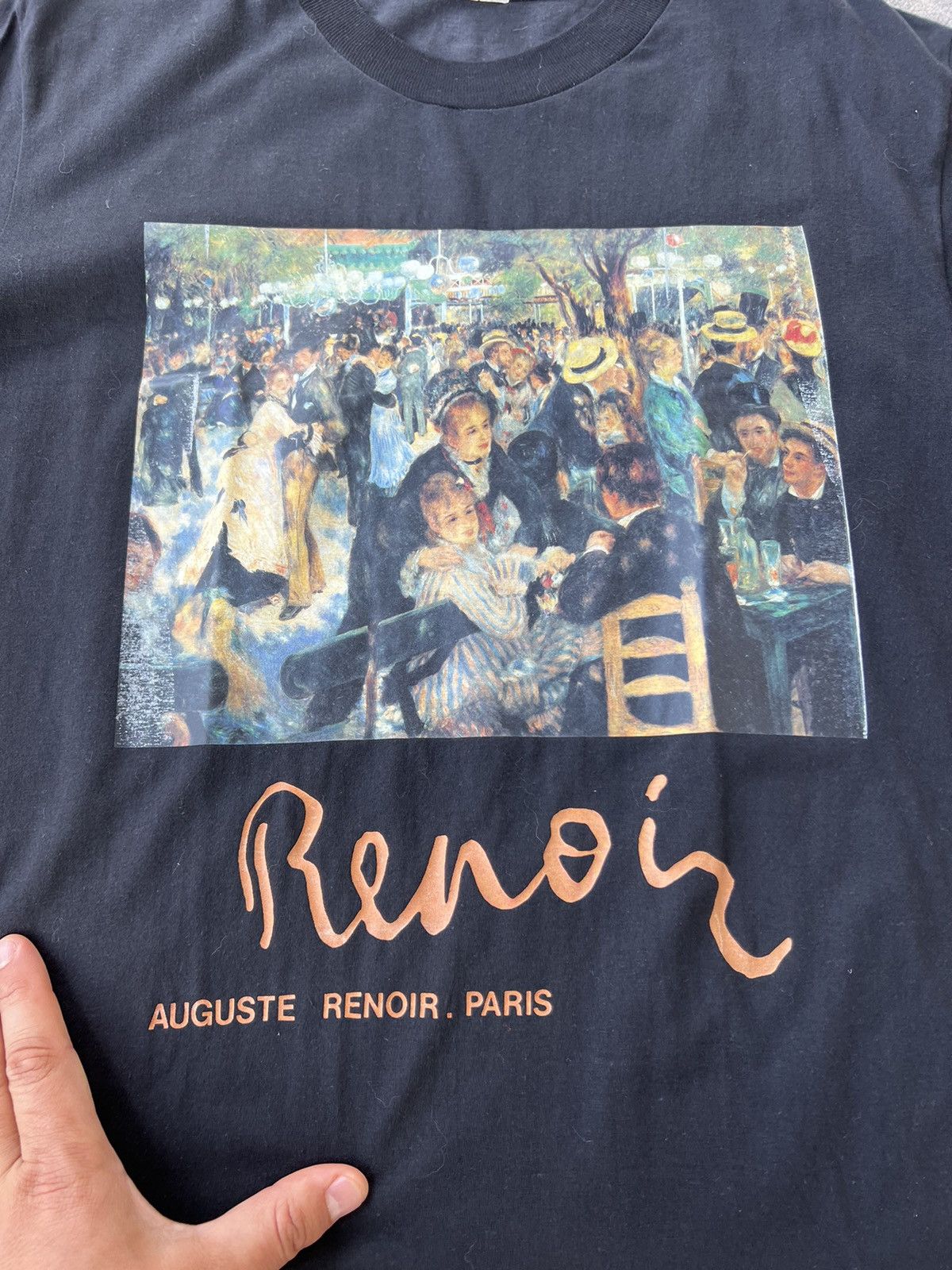 Vintage Auguste Renoir Paris Tee Size US L / EU 52-54 / 3 - 3 Thumbnail