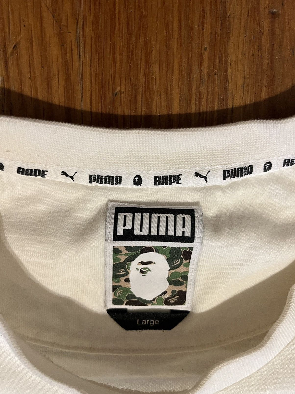 Bape × Puma Bape x Puma Tee Size US L / EU 52-54 / 3 - 2 Thumbnail