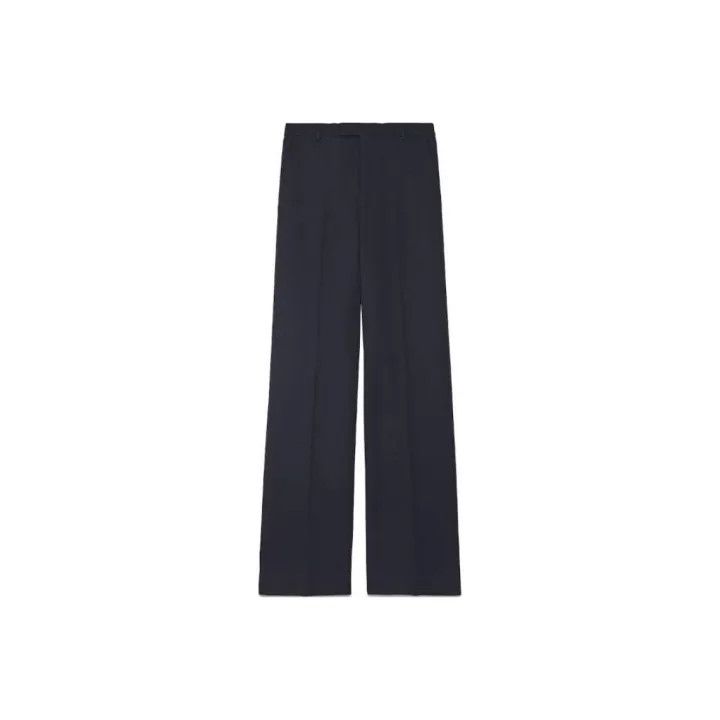 Gucci Gucci Black Loose Straight-leg Casual Pants Size US 44 / EU 60 - 1 Thumbnail
