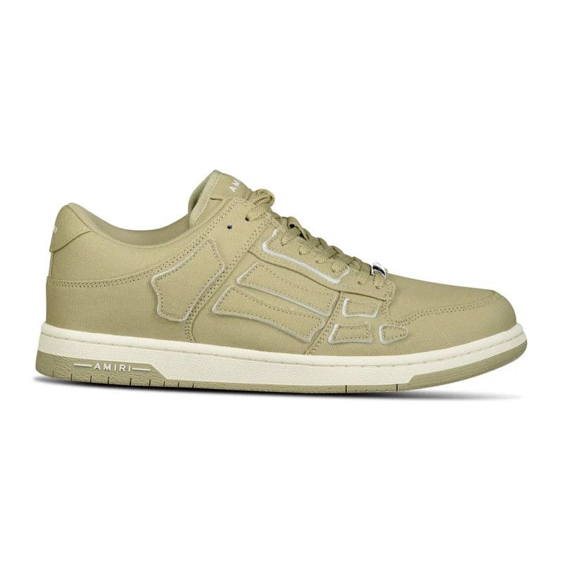Amiri o1w1db10125 Skeleton Low Top Sneakers in Sage Green Size US 11 / EU 44 - 1 Thumbnail