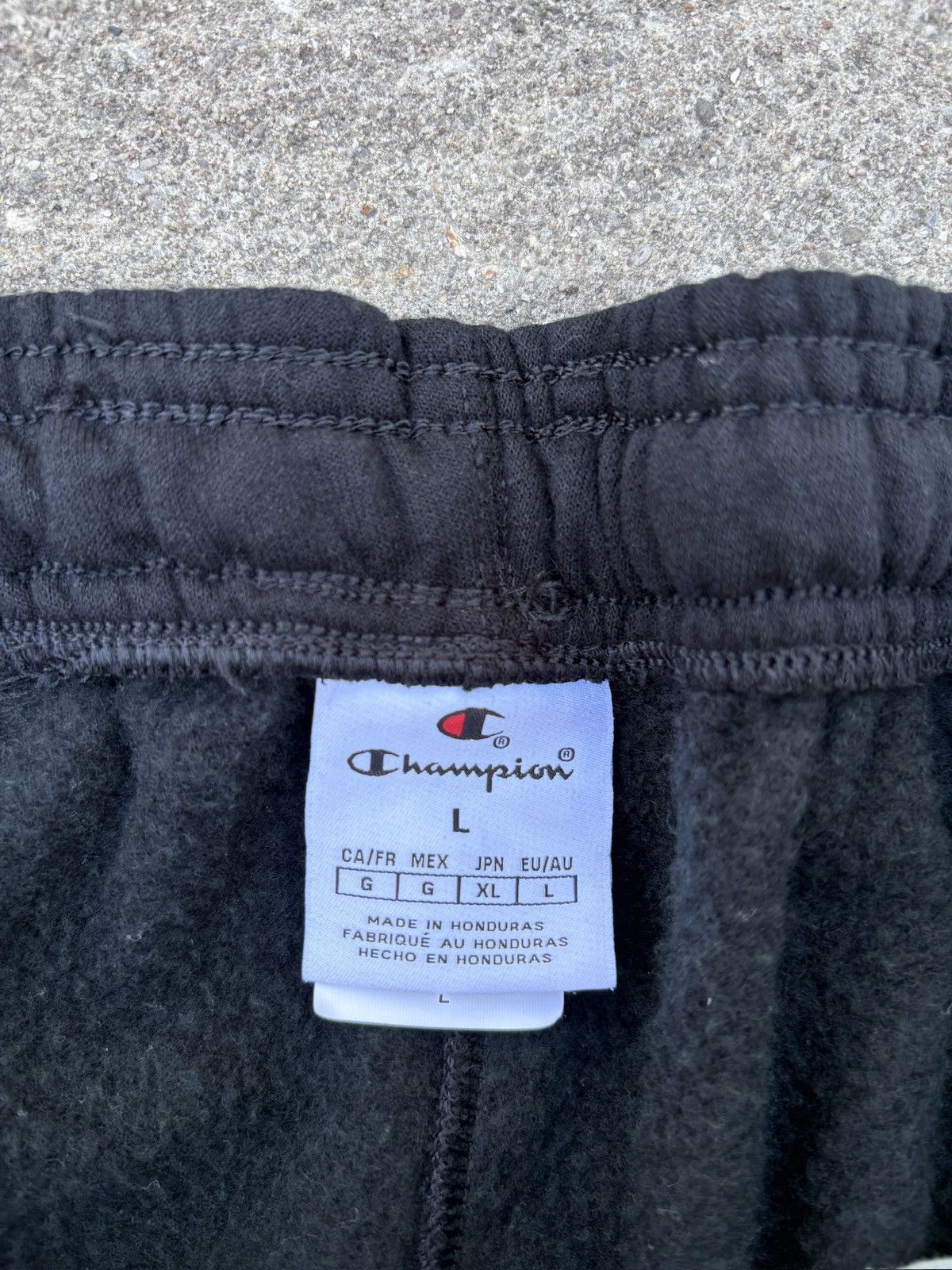 Champion Champion Jogger Sweatpants Streetwear Black Large Size US 34 / EU 50 - 5 Thumbnail