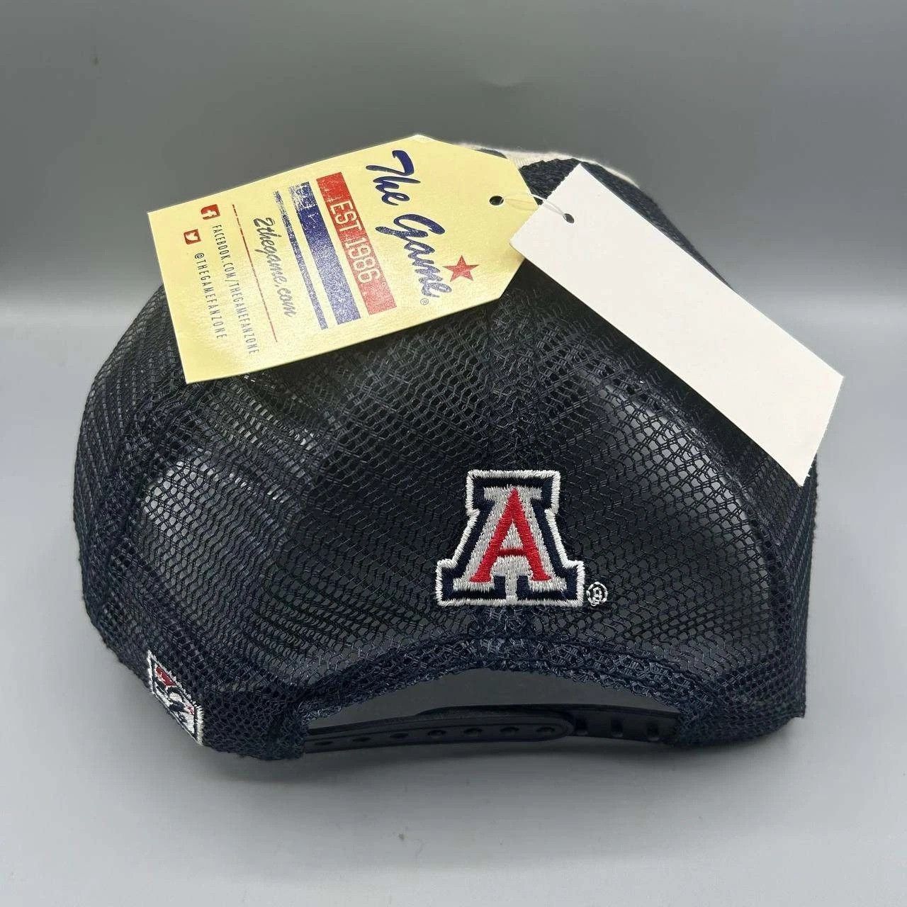The Game Vintage Arizona Wildcats Trucker Hat Men NCAA Snap Back Size ONE SIZE - 6 Thumbnail