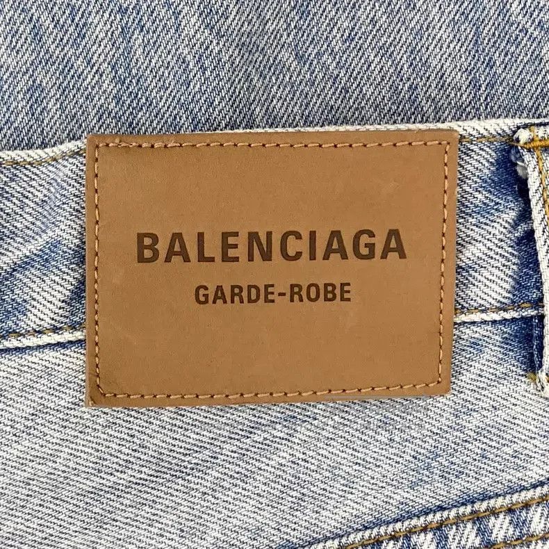 Balenciaga Balenciaga Size XS Light blue washed cotton casual denim l Size US 27 - 6 Thumbnail