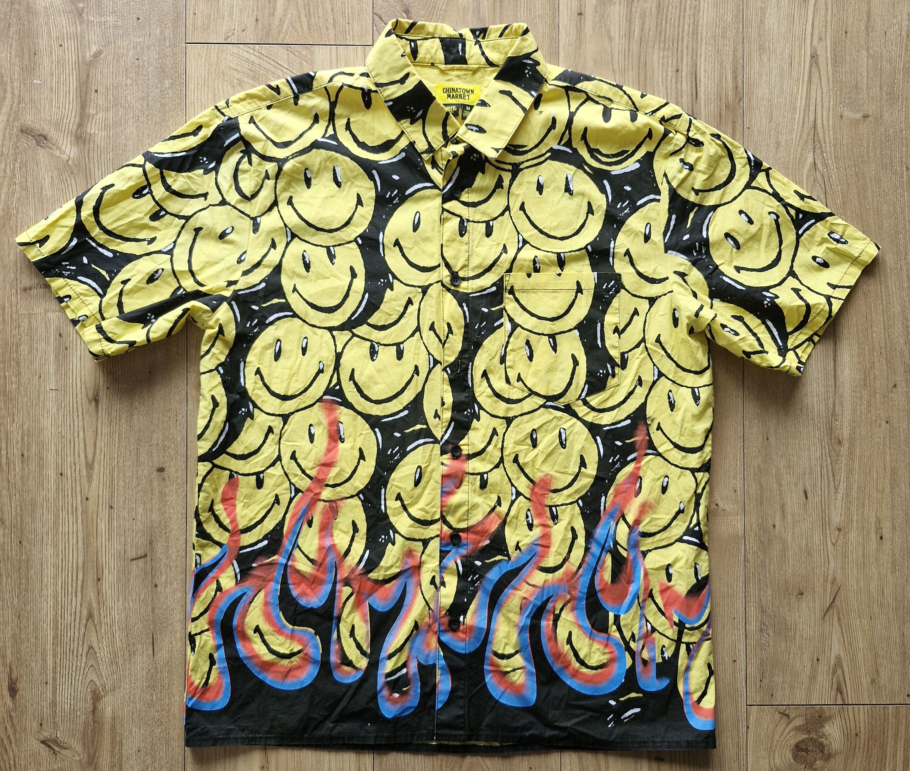 Chinatown Market Button Up | Grailed