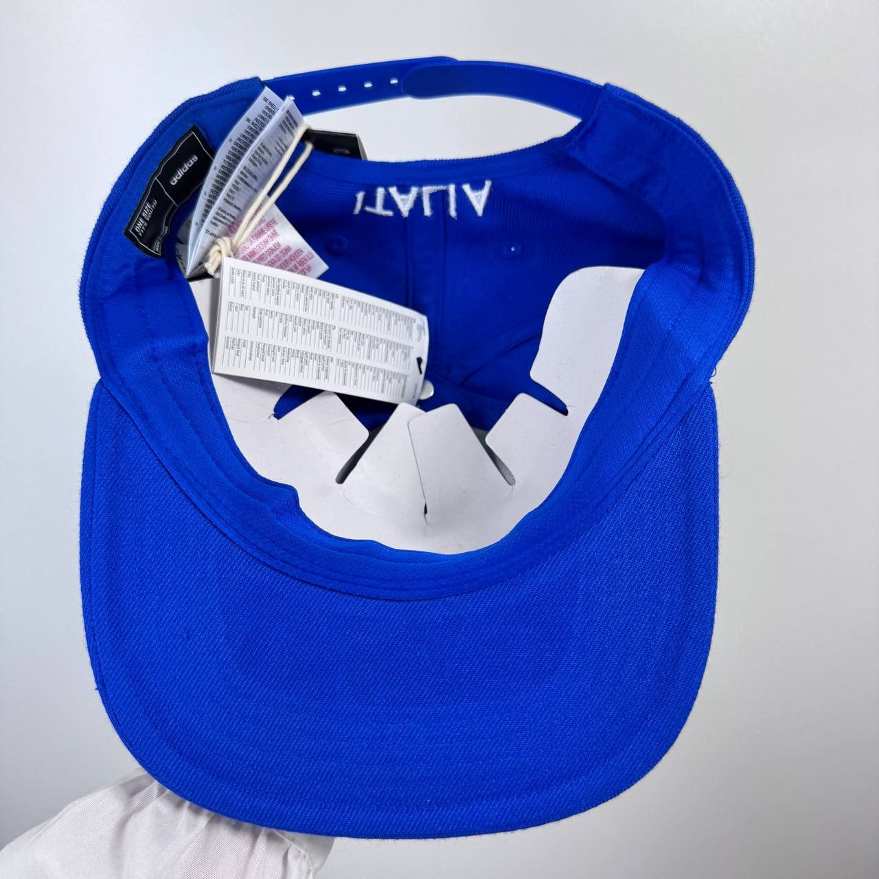 Adidas Adidas Italy FIGC Snapback Cap Blue Youth NWT Football Hat Size ONE SIZE - 10 Thumbnail