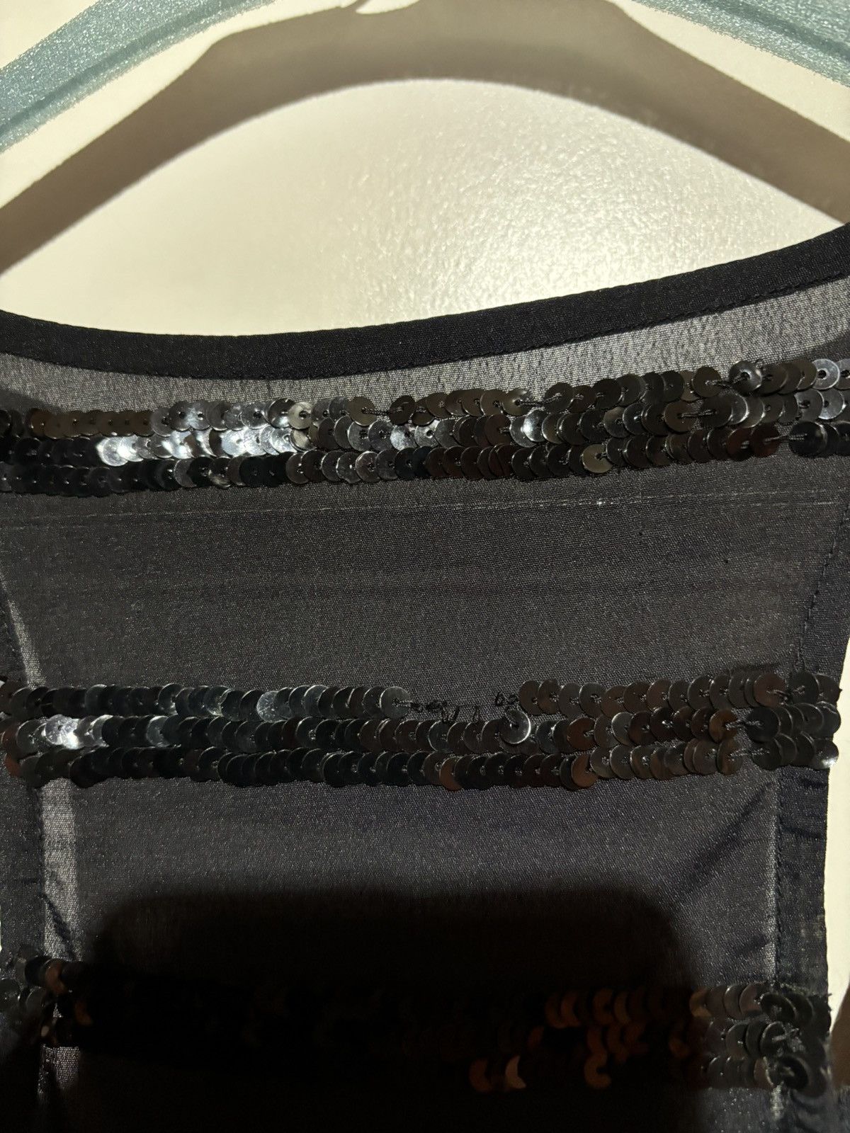 Jean Paul Gaultier Vintage iconic Jean Paul Gaultier tank silk sequinned dress Size S / US 4 / IT 40 - 5 Thumbnail