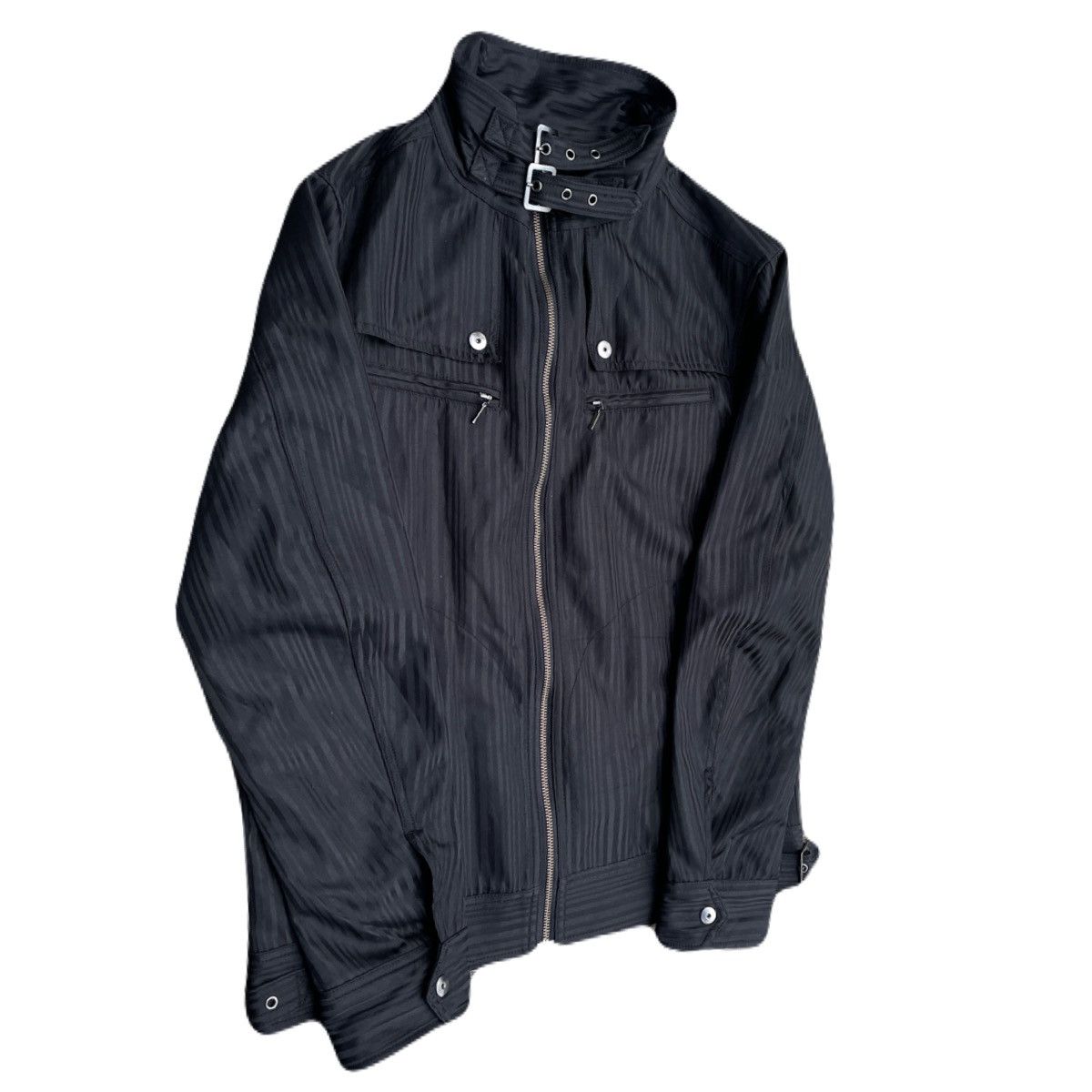 If Six Was Nine 2000s Japanese archive Belted Gimmic Zip Jacket Vkei Gyaruo Size US M / EU 48-50 / 2 - 4 Thumbnail