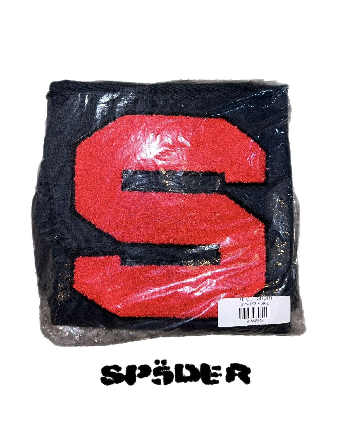 Sp5der × Young Thug RARE Sp5der Worldwide Cut & Sew Shorts Season 2022 Size US 34 / EU 50 - 4 Thumbnail
