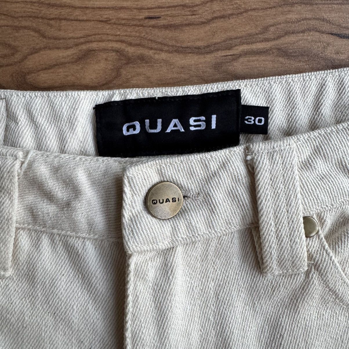 Quasi Skateboards Quasi Skateboards 101 Jean Cream 30 Size US 30 / EU 46 - 4 Thumbnail