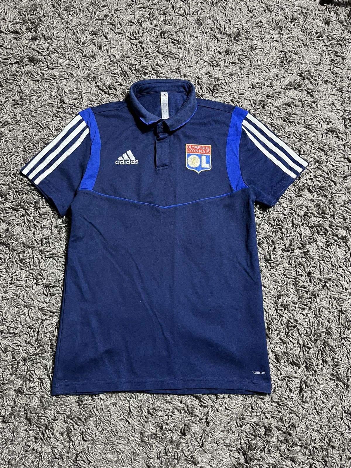 Adidas OLYMPIQUE LYONNAIS 2018/19 SOCCER TRIKOT JERSEY Size US XS / EU 42 / 0 - 1 Thumbnail