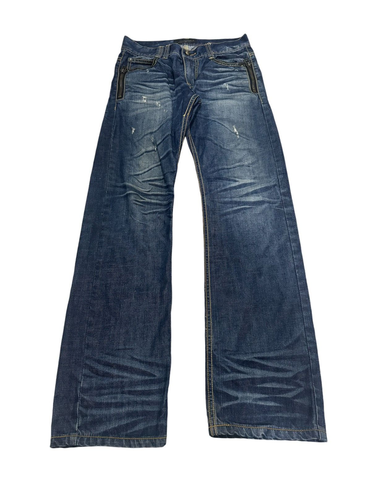 Hysteric Glamour × Japanese Brand × Vintage Vintage Neutral Infinity Japan Rare Design Jeans Size US 30 / EU 46 - 1 Thumbnail