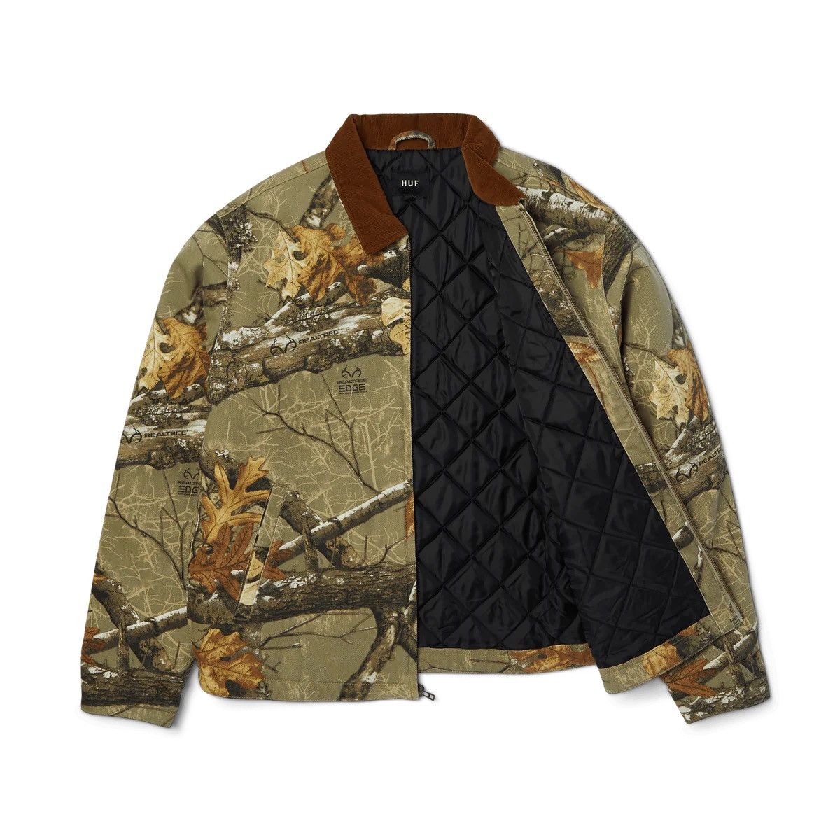 Huf Real Tree Work Jacket Size US XL / EU 56 / 4 - 2 Thumbnail