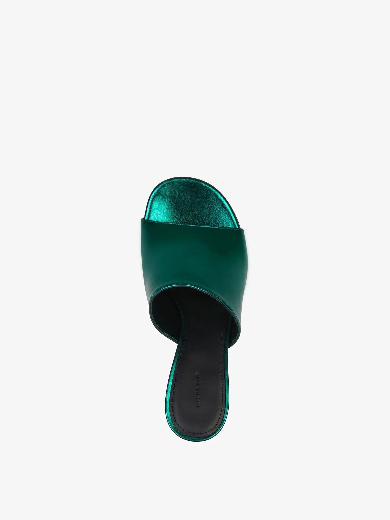 Givenchy o1srvl11e0225 G Cube Mules in Green Size US 9 / IT 39 - 4 Thumbnail