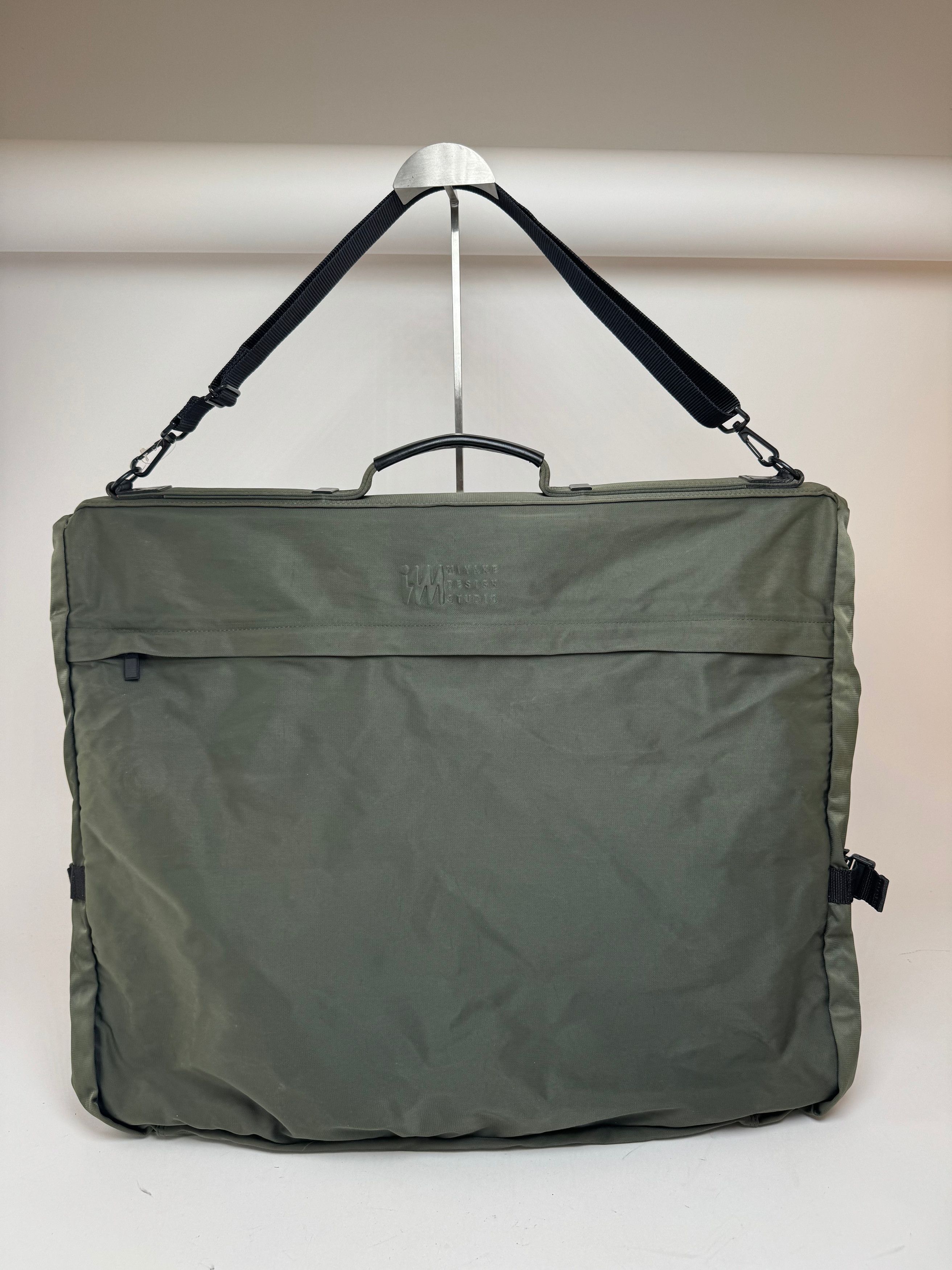 Issey Miyake Vintage Canvas Polyester Travel 2 Way Bag Grey Size ONE SIZE - 1 Thumbnail