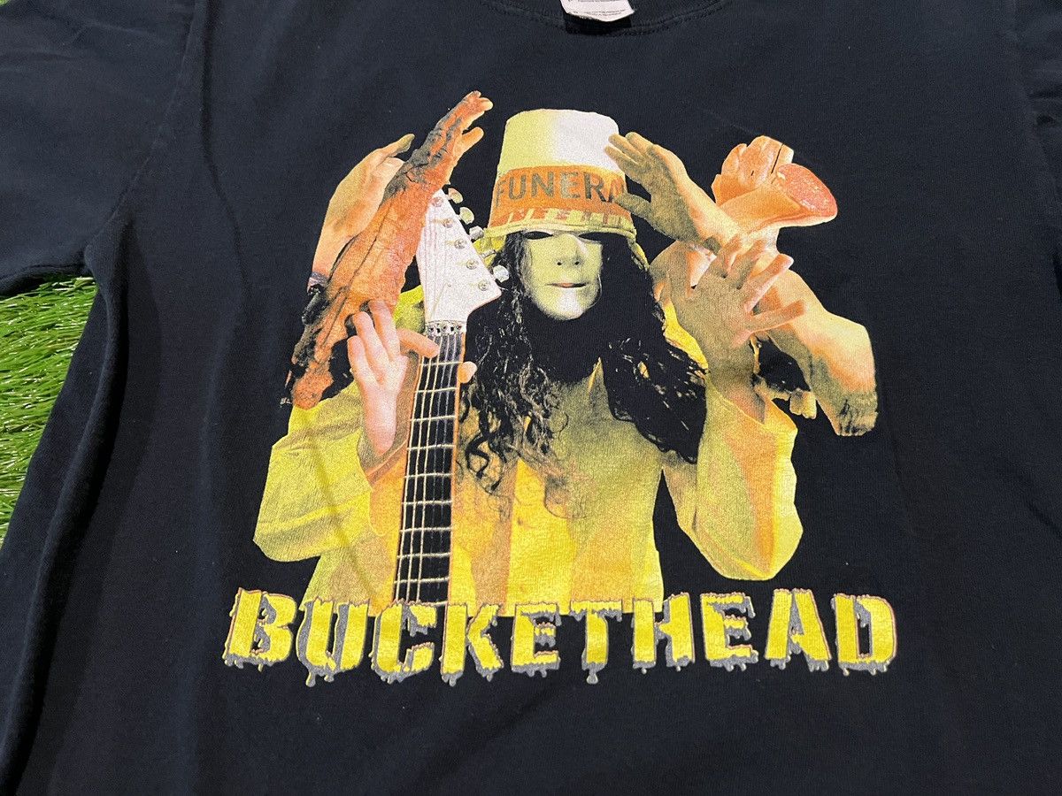 Band Tees Buckethead Vintage Shirt 2000s Rare Virtuoso Guitar Player Size US S / EU 44-46 / 1 - 2 Thumbnail