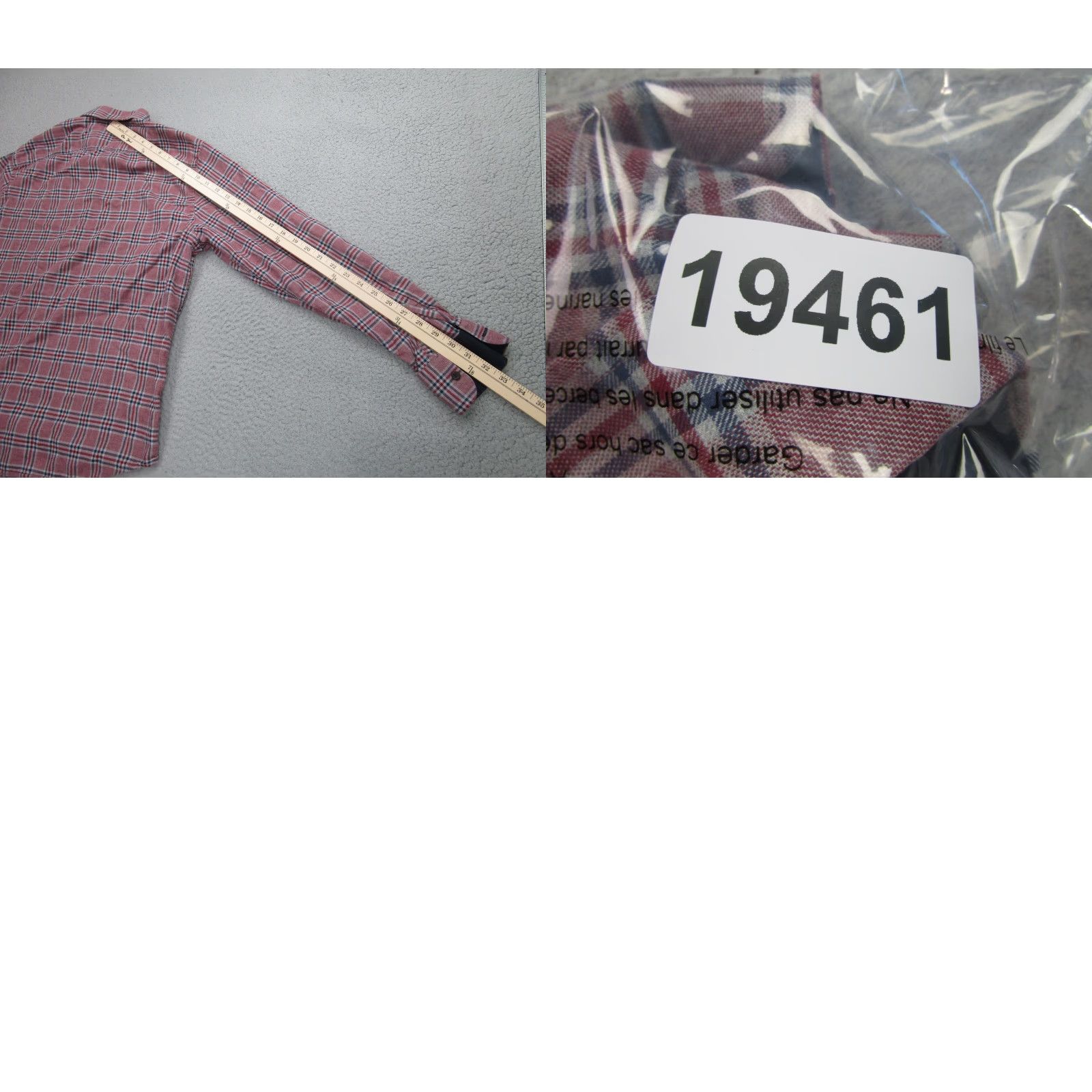 UNTUCKit UNTUCKit Shirt Mens Medium Red Blue White Plaid Button-Down Long Sleeve Casual Size US M / EU 48-50 / 2 - 8 Thumbnail