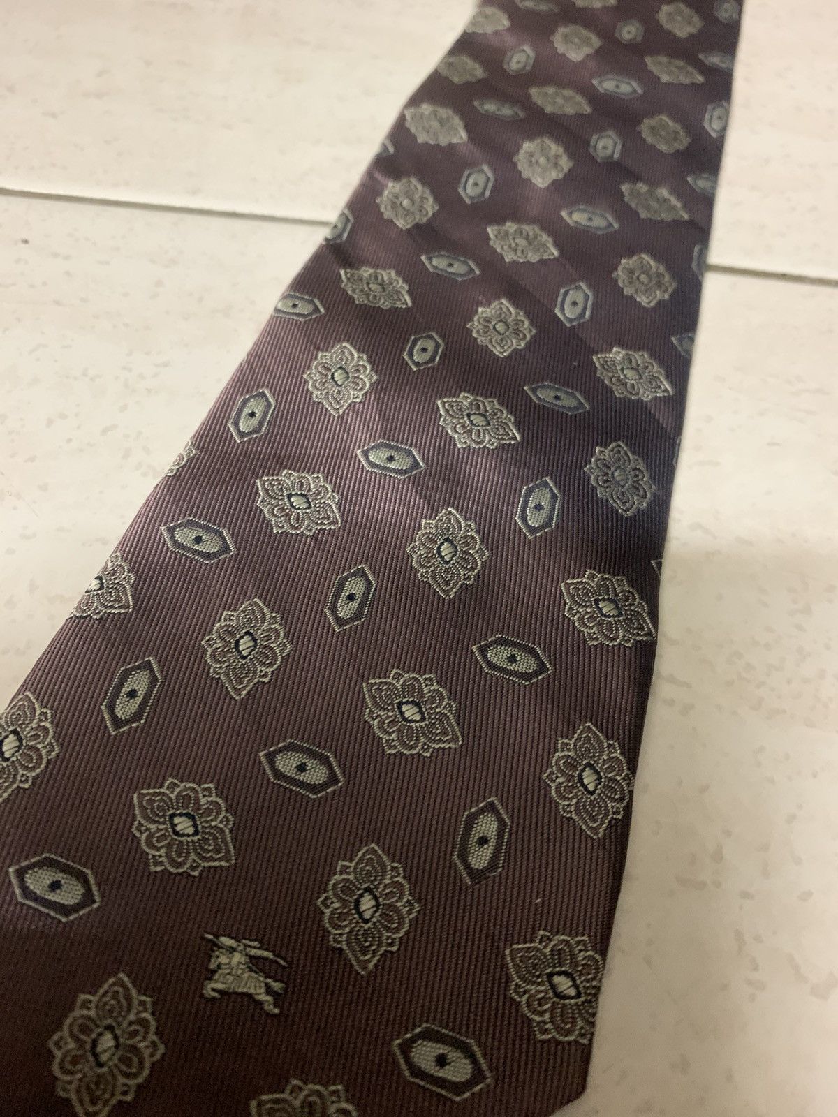 Burberry Four piece Burberry multicolour tie Size ONE SIZE - 4 Thumbnail
