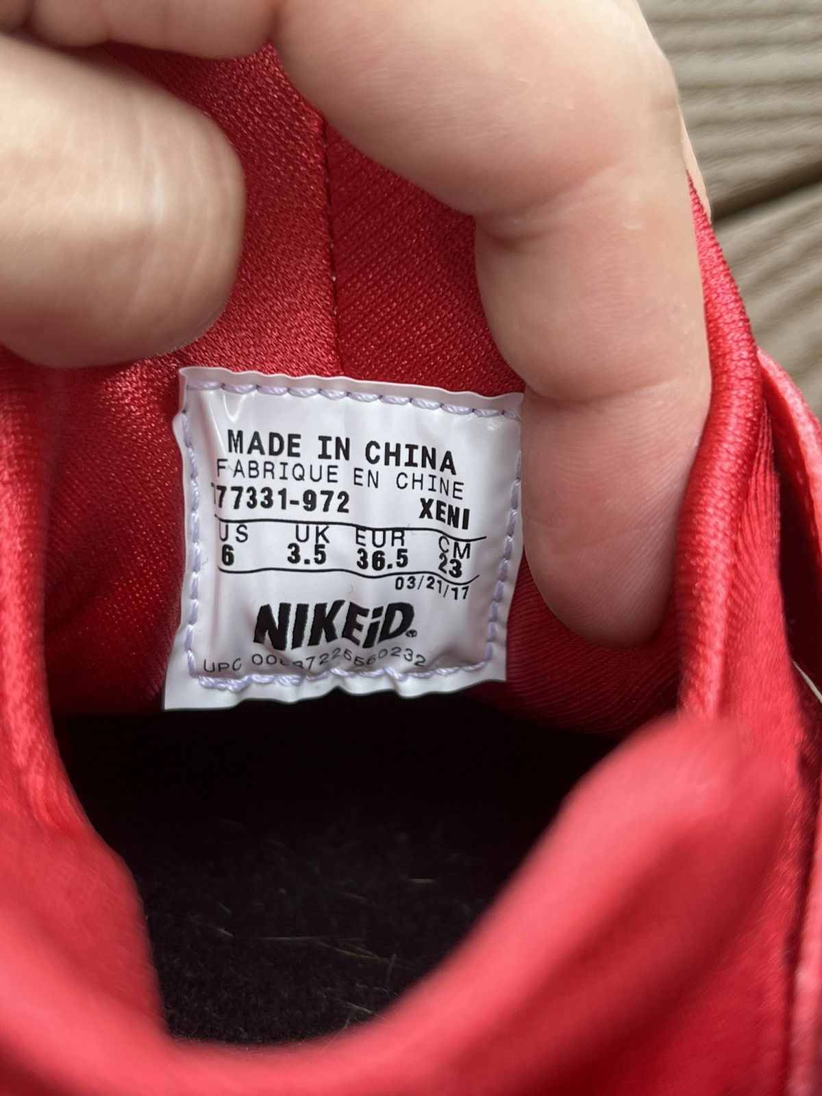 Nike Nike air huarache run ID size 6 Size US 6 / IT 36 - 6 Thumbnail