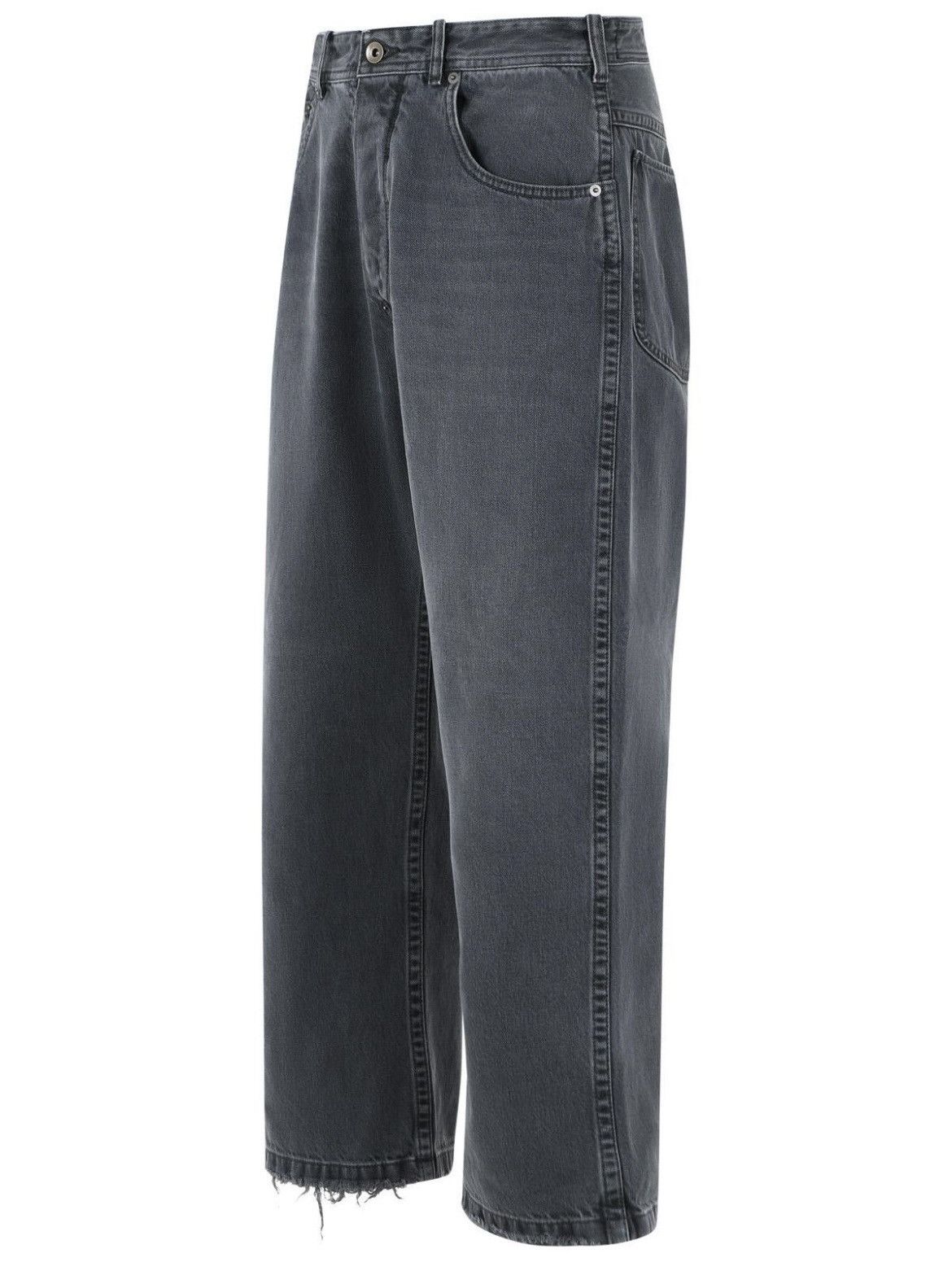 Maison Margiela Maison Margiela JEANS WITH RAW EDGE FINISH Size US 34 / EU 50 - 5 Thumbnail