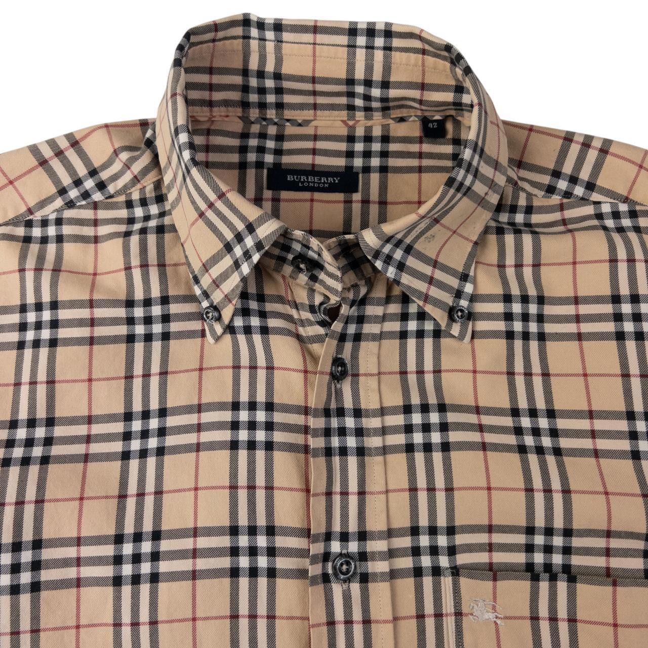 Burberry Vintage Burberry Nova Check Long Sleeve Shirt Size XL Size US XL / EU 56 / 4 - 3 Thumbnail
