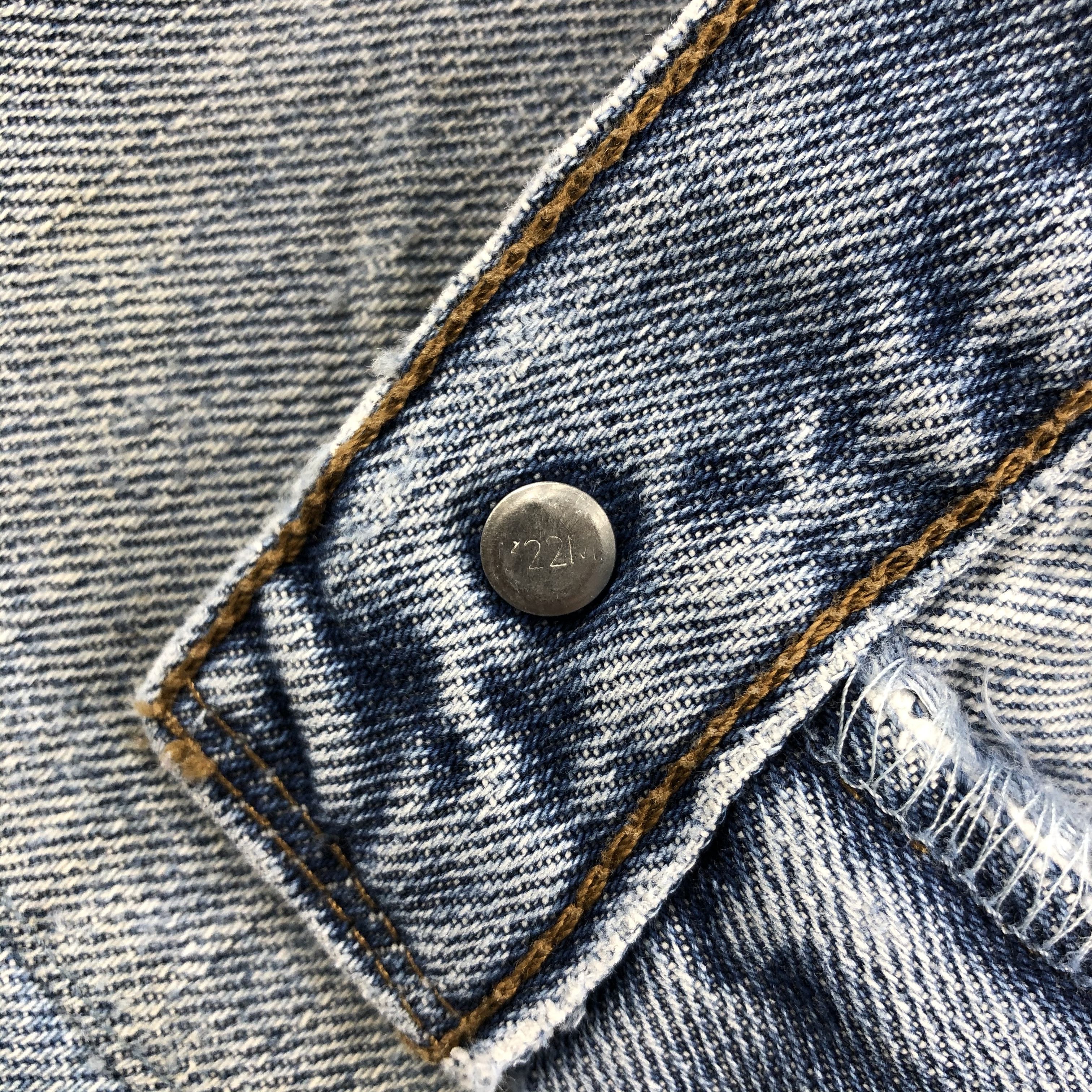 Levi's × Vintage Vintage Distress Levis 550 Carpenter Jeans-JM1146 Size US 38 / EU 54 - 13 Thumbnail