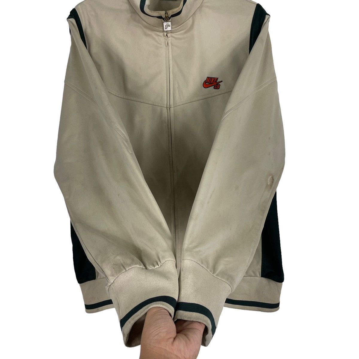 Nike 💥NIKE SB SWOOSH LOGO ZIPPER JACKET Size US L / EU 52-54 / 3 - 8 Thumbnail