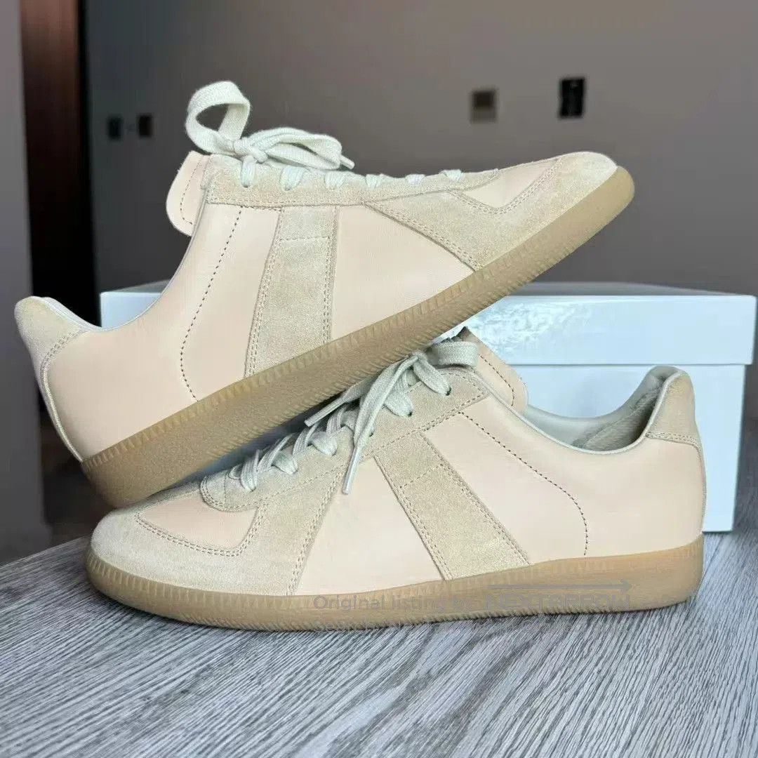 Maison Margiela Beige Low. Size US 8 / EU 41 - 2 Thumbnail
