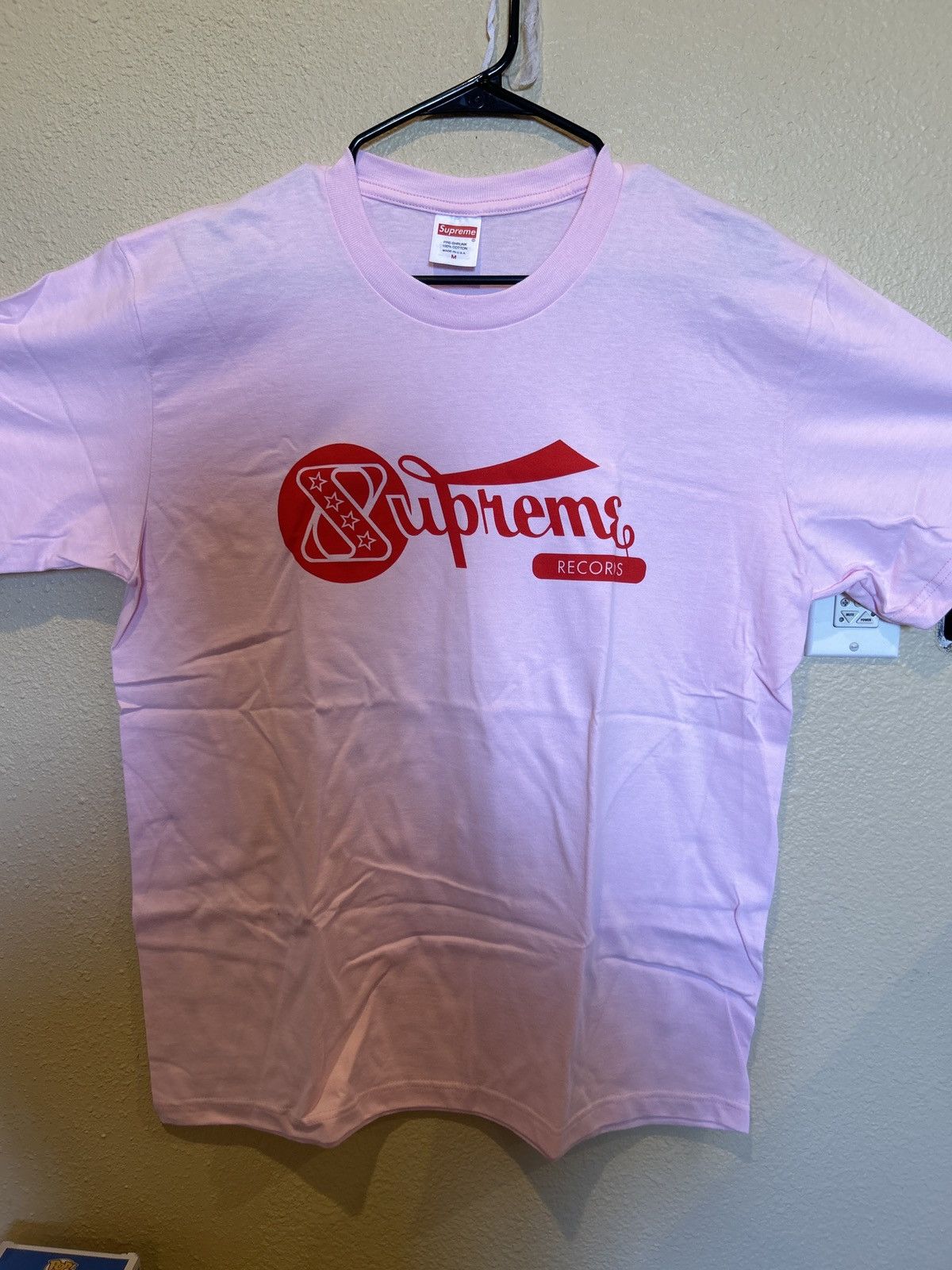 Supreme Supreme Records Tee Size US M / EU 48-50 / 2 - 1 Thumbnail
