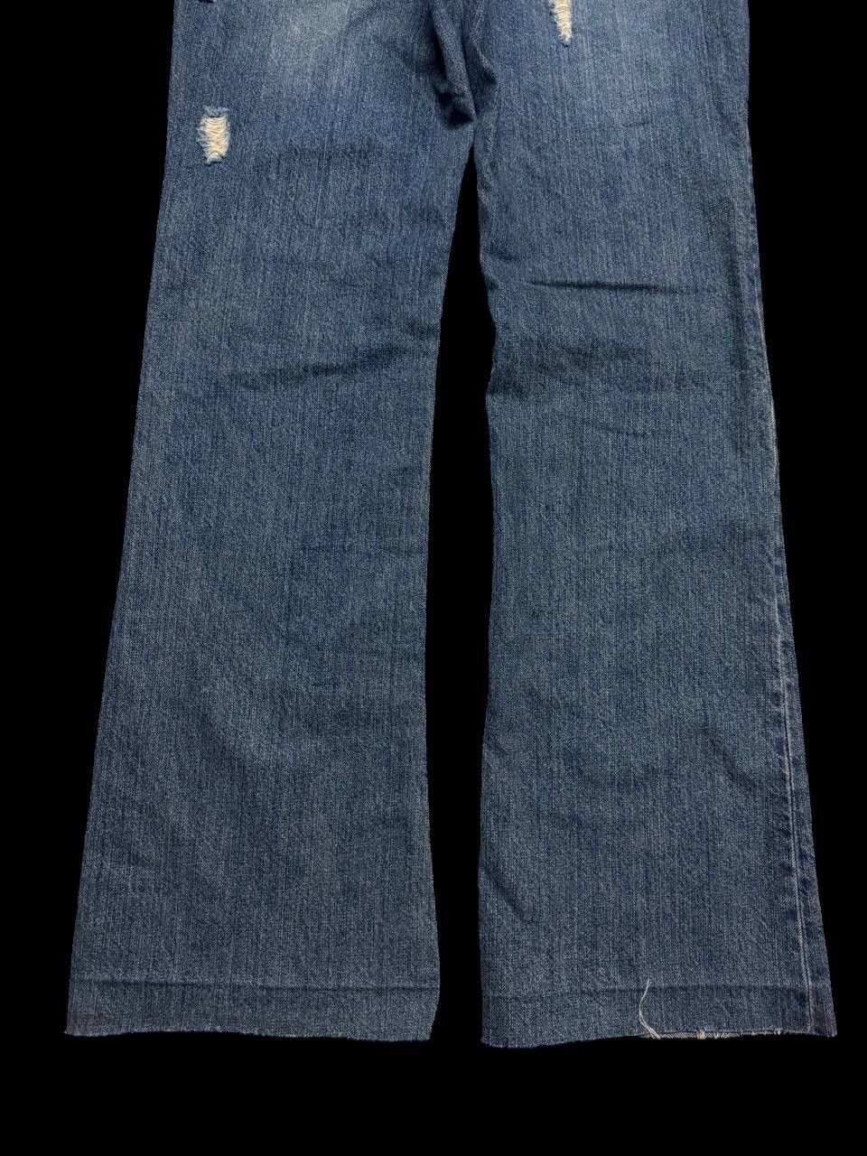 Other FLARE Japanese Rare Distress Snake Skin Studded Insane Jean Size US 32 / EU 48 - 22 Thumbnail