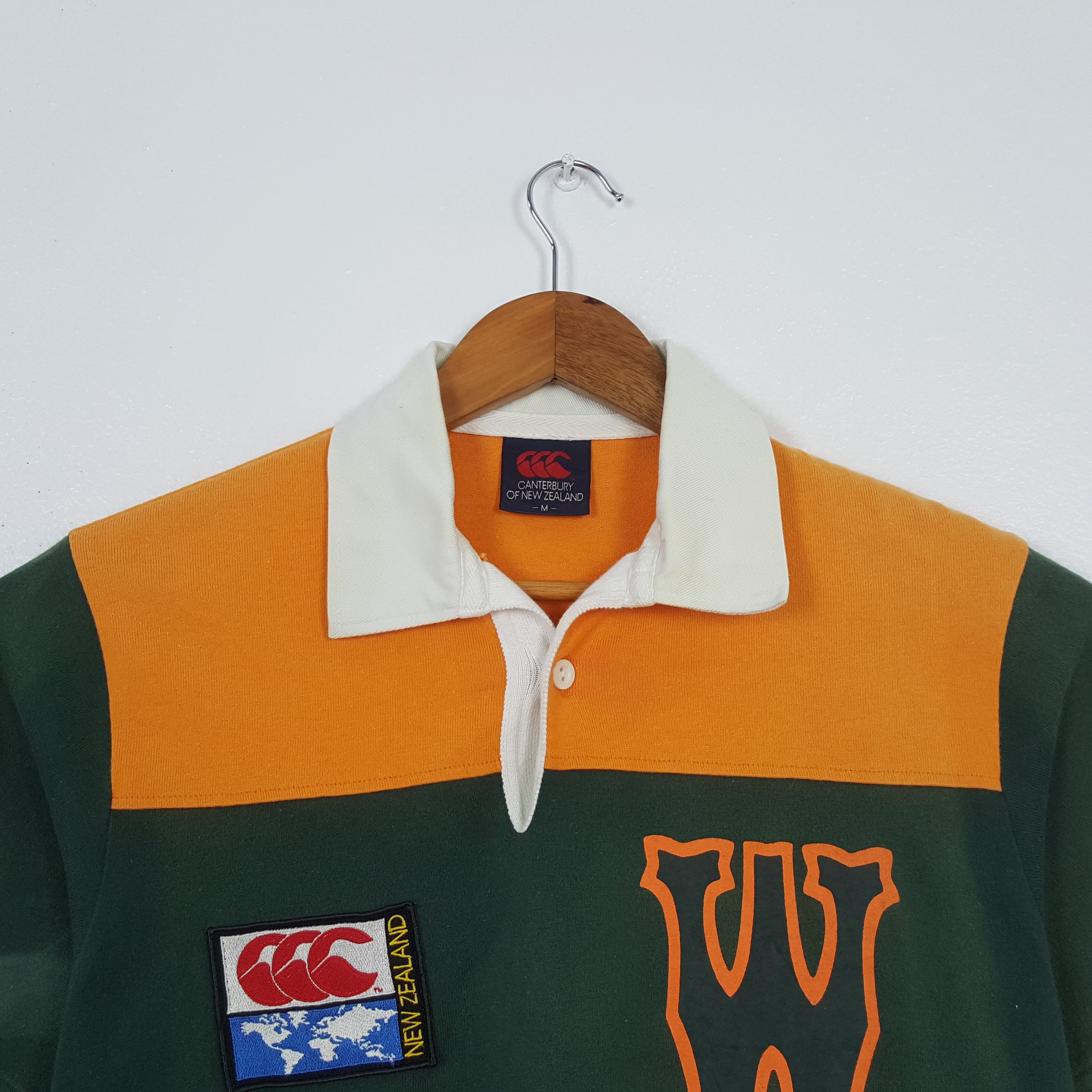 Canterbury of New Zealand Vintage Wallabies Canterbury Australia Rugby Shirt C319N69 Size US M / EU 48-50 / 2 - 4 Thumbnail