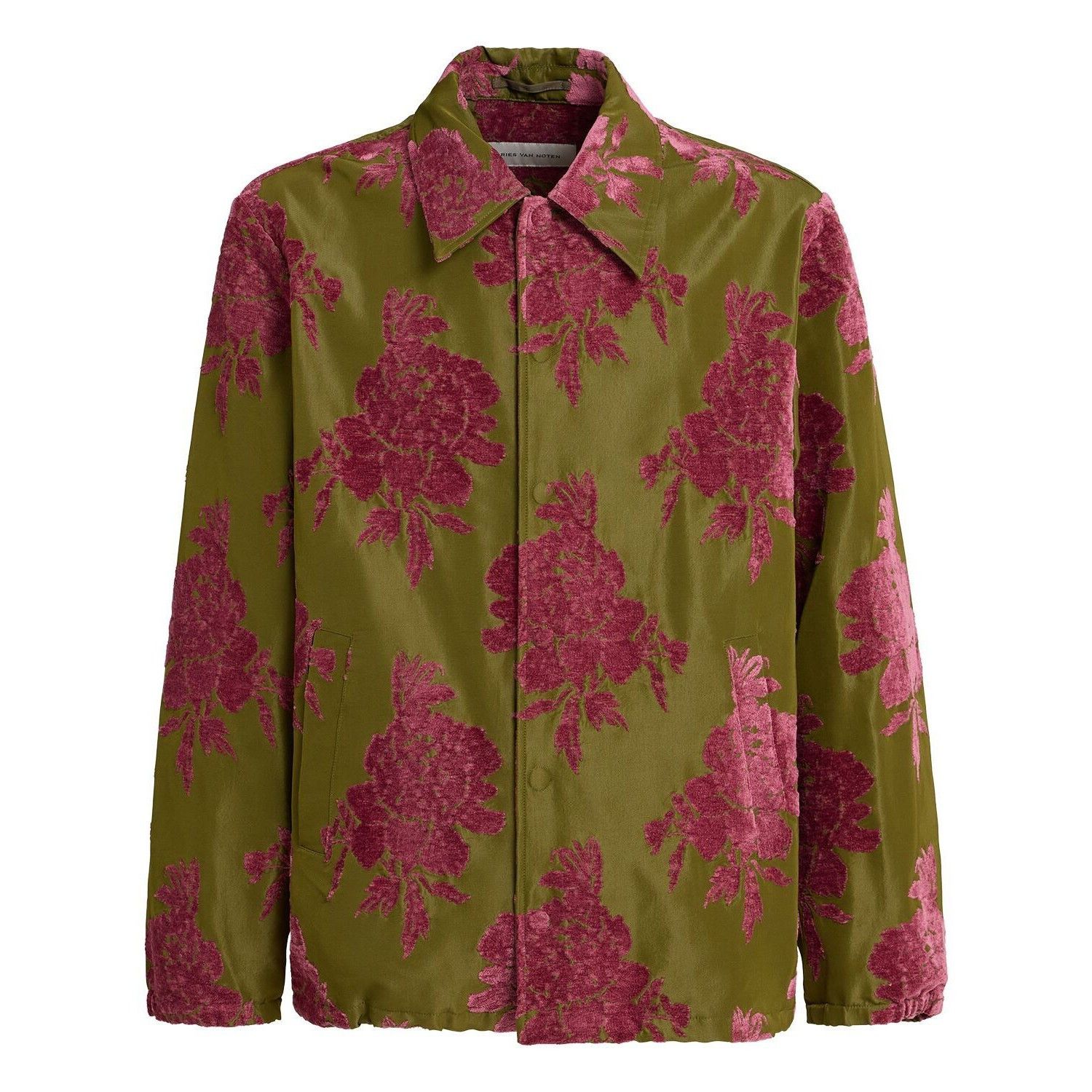 Dries Van Noten DRIES VAN NOTEN Vorries Green Jacket New & Authentic (Men's Size US L / EU 52-54 / 3 - 1 Thumbnail