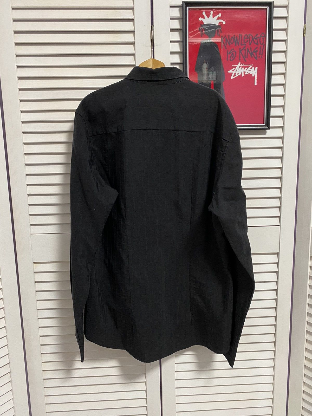 Buddha to Buddha Vintage Shirt Button Up Big Buddha Striped Avant Garde Style Size US M / EU 48-50 / 2 - 7 Thumbnail