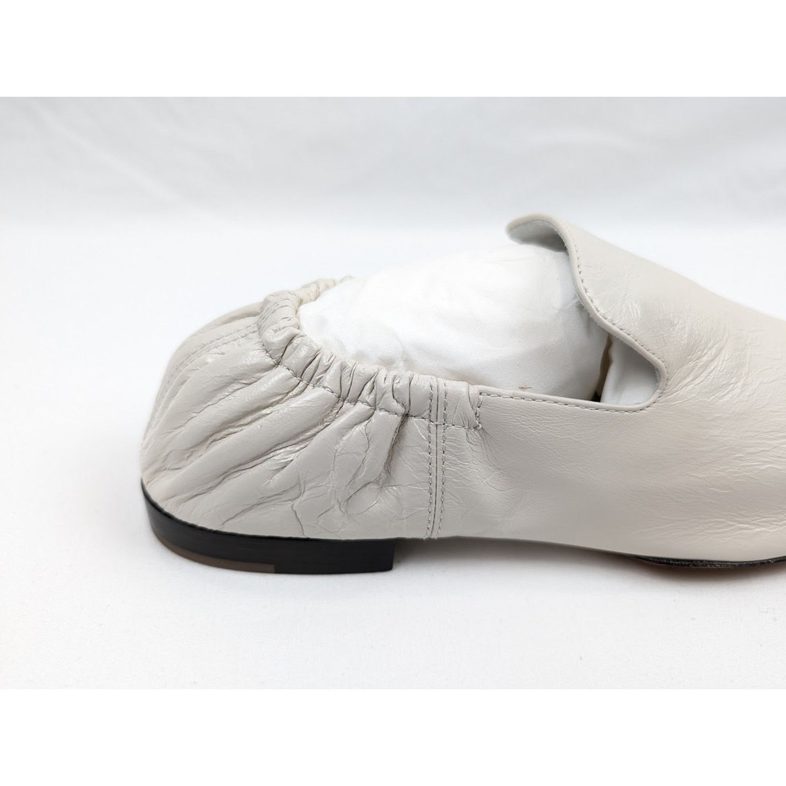 Bottega Veneta o1rshd1 Rubber Sole / Leather Crunch Lux Shoes in Trench Sh Size US 8.5 / EU 41-42 - 5 Thumbnail