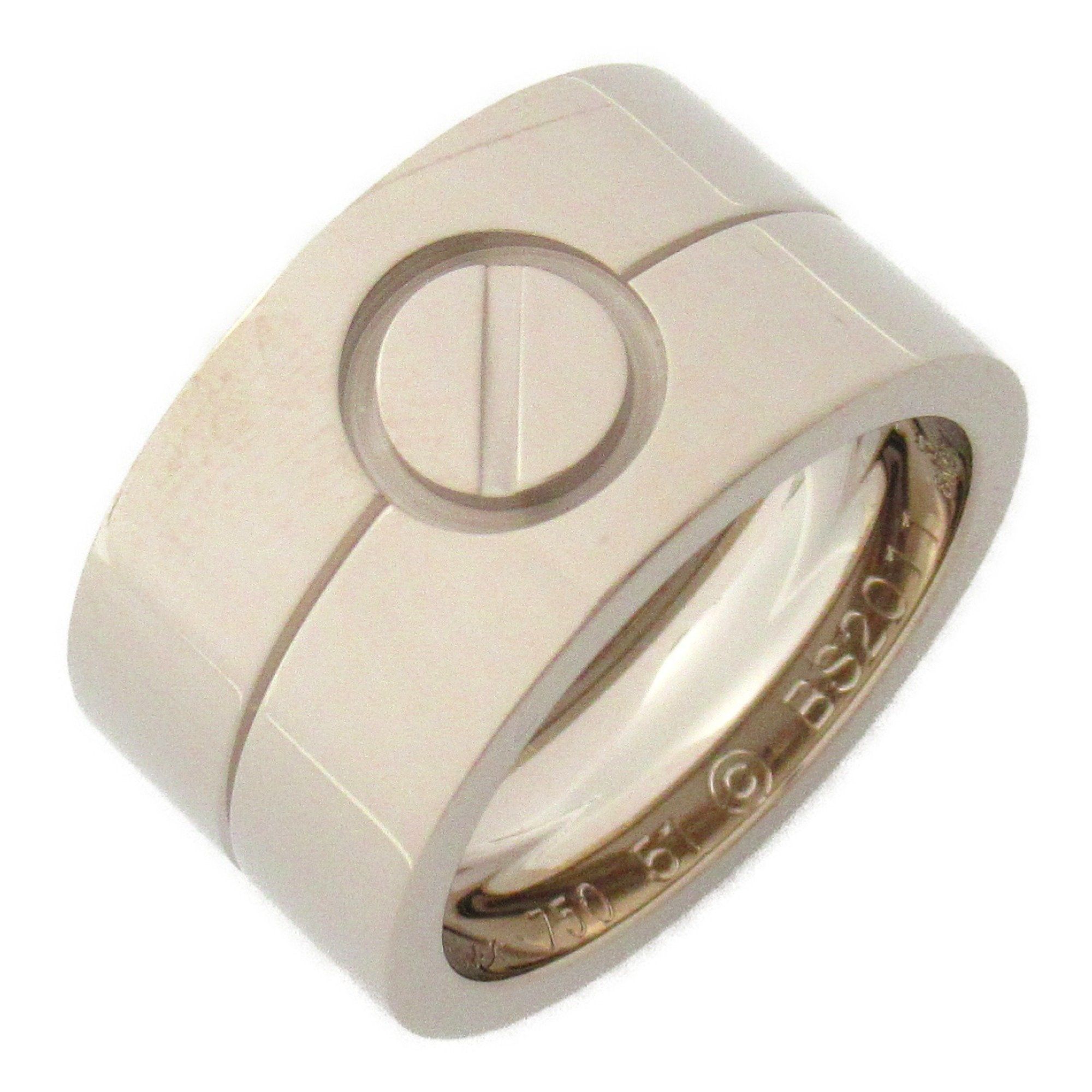 image of Cartier High Love Ring Ring Silver K18Wg[Whitegold] Silver, Women's