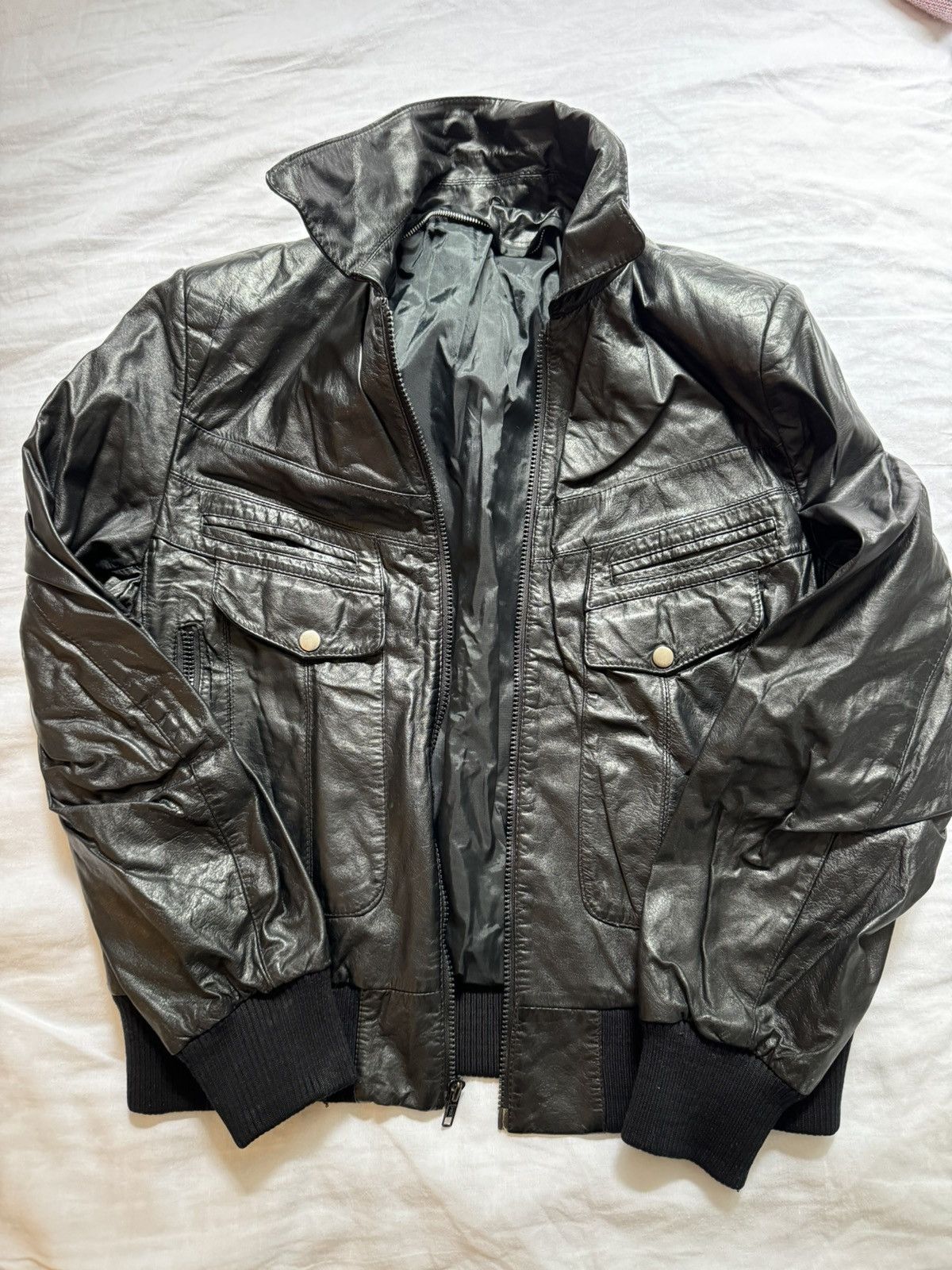 Vintage Vintage Leather Jacket Size US XS / EU 42 / 0 - 1 Thumbnail