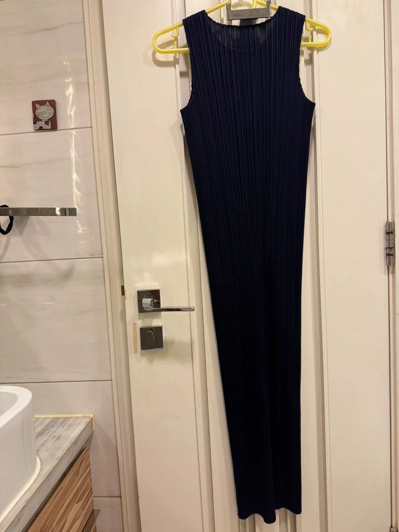 Issey Miyake Issey Miyake size:2 Blue dress Size M / US 6-8 / IT 42-44 - 2 Thumbnail