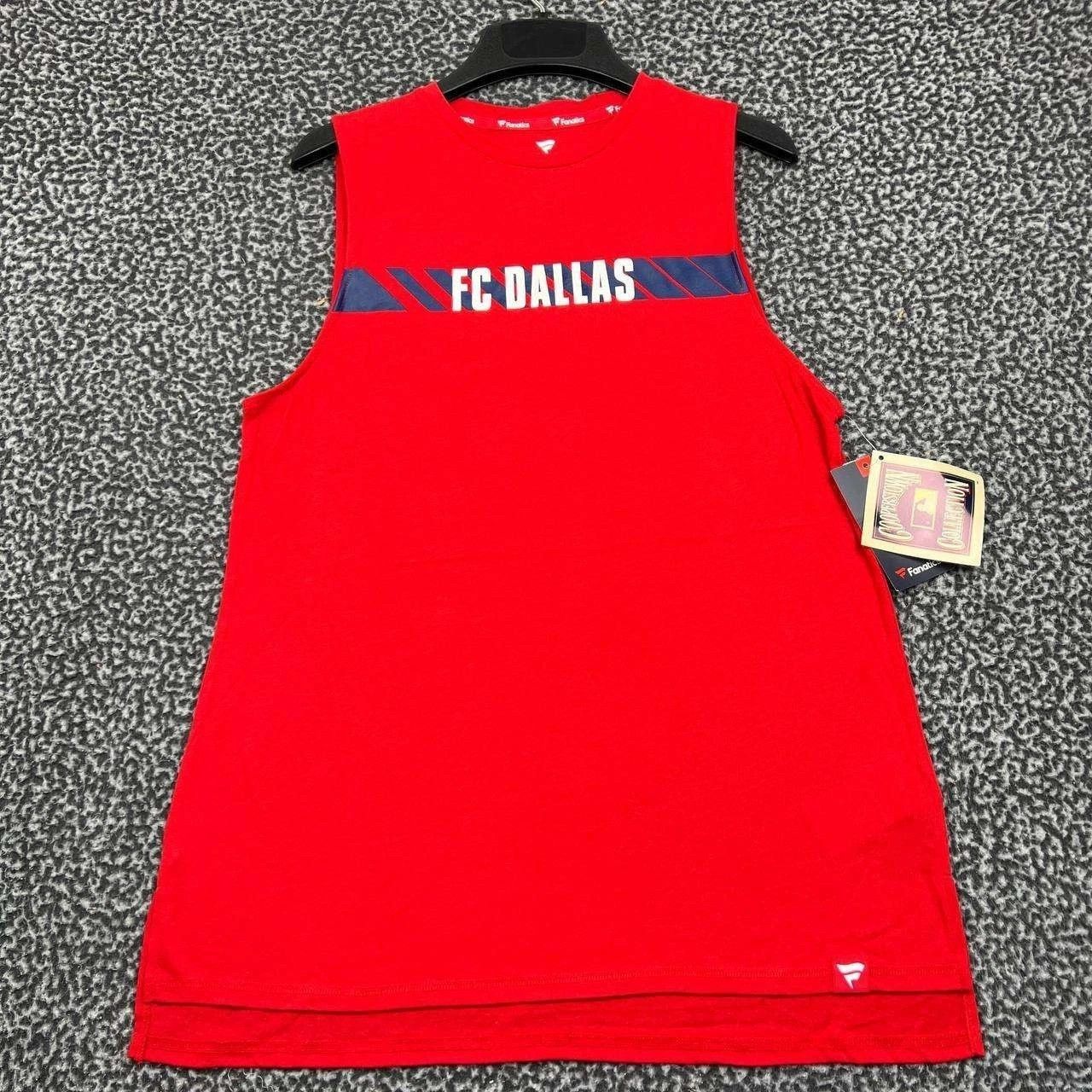 Other FC Dallas Shirt Women Fanatics Sleeveless Crew Neck New M Size M / US 6-8 / IT 42-44 - 1 Thumbnail