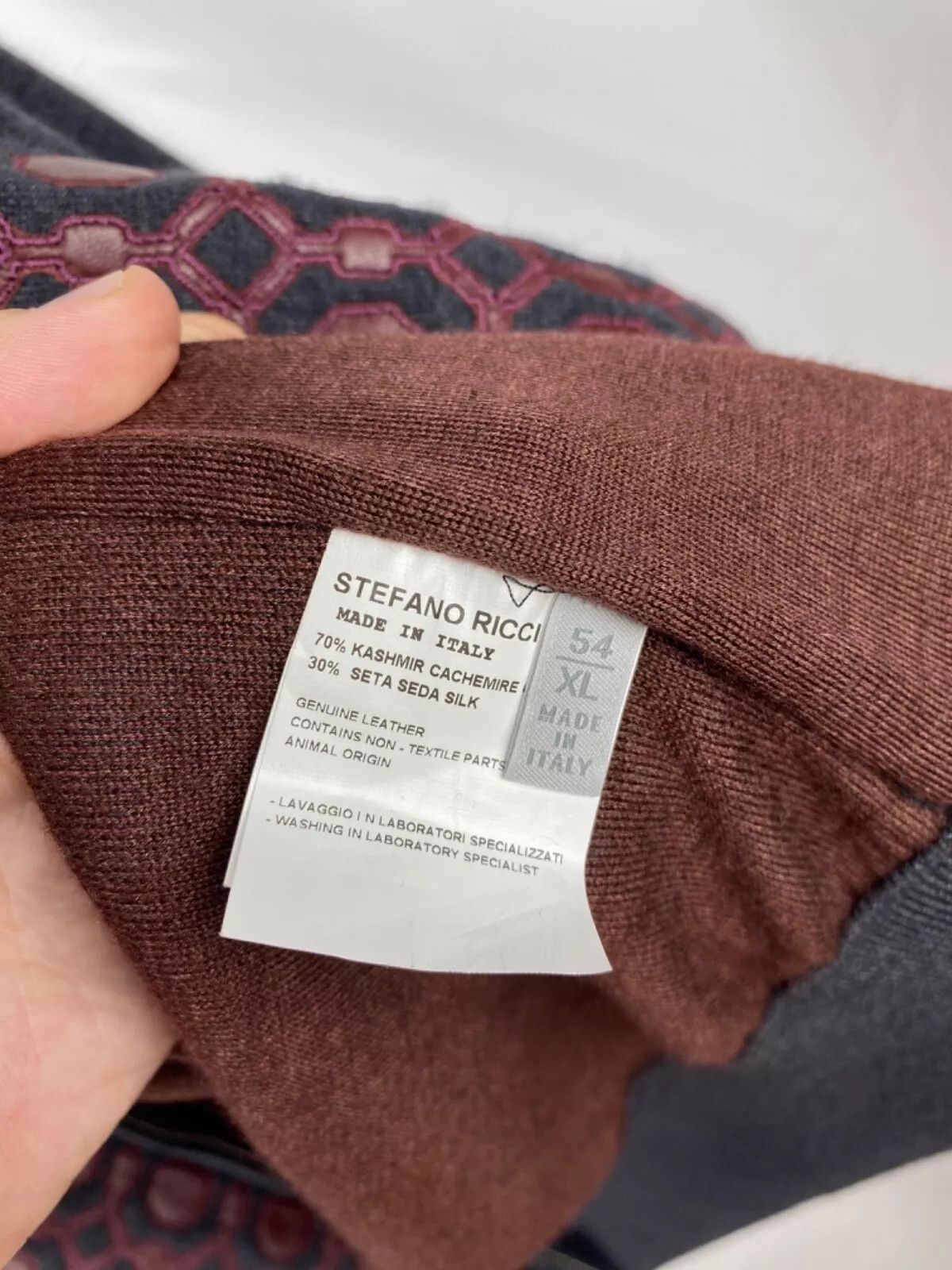 Stefano Ricci Stefano Ricci Jacket Cashmere Silk Size US XL / EU 56 / 4 - 7 Thumbnail