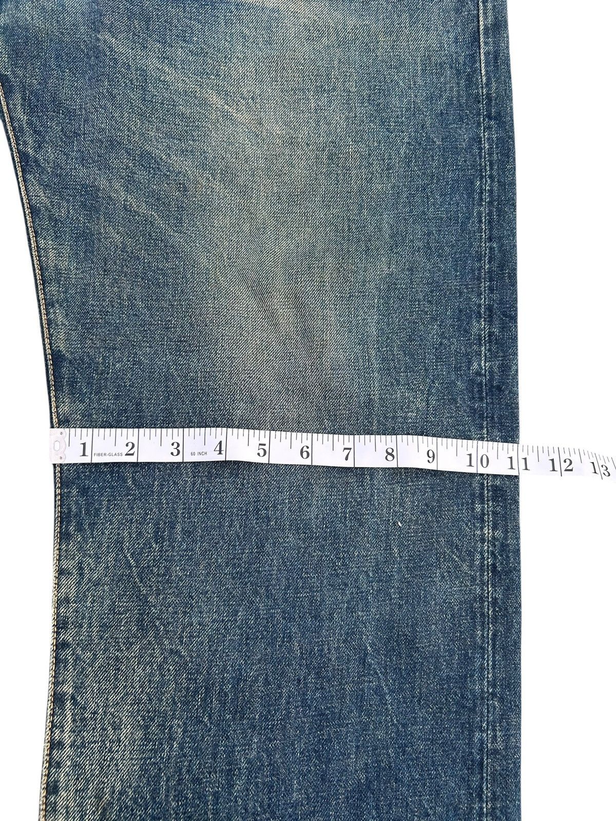 Evisu Vintage Evisu Daicock Selvedge Distressed Denim Jeans Size US 39 - 19 Thumbnail