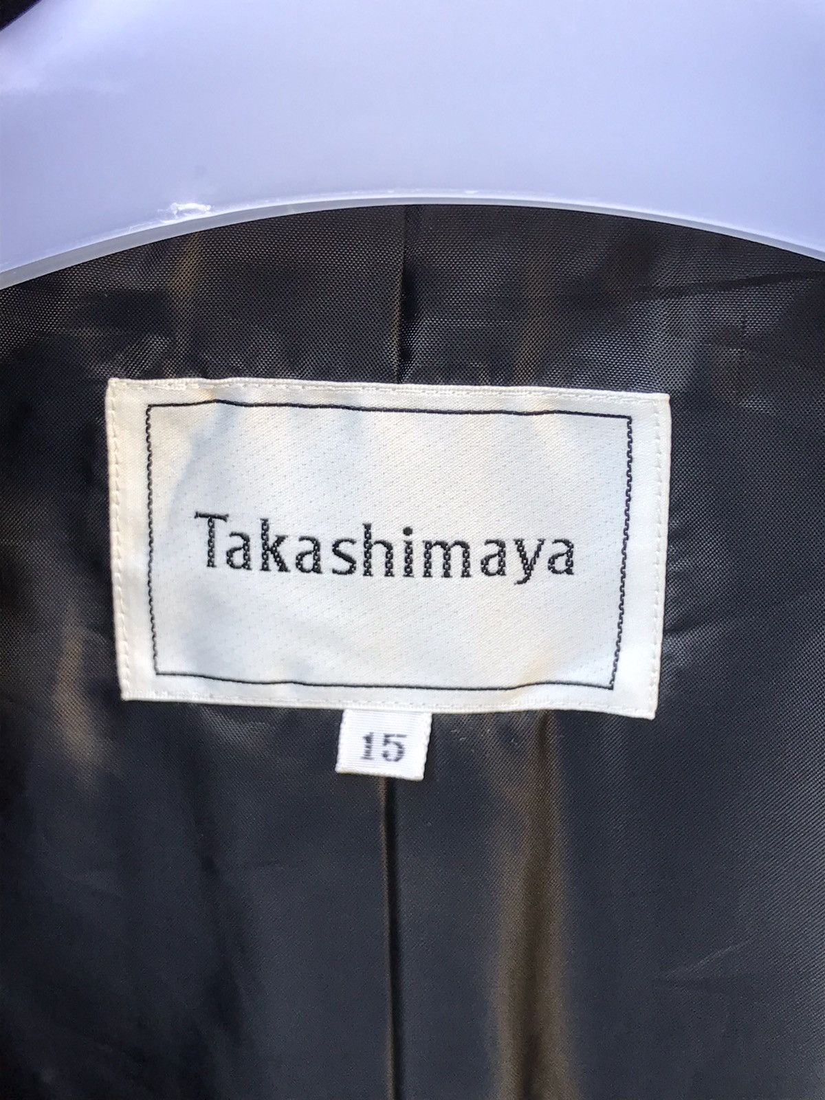 Designer × Japanese Brand × Vintage ⚡️Vintage Takashimaya Double Breasted Long Coat Size US M / EU 48-50 / 2 - 9 Thumbnail