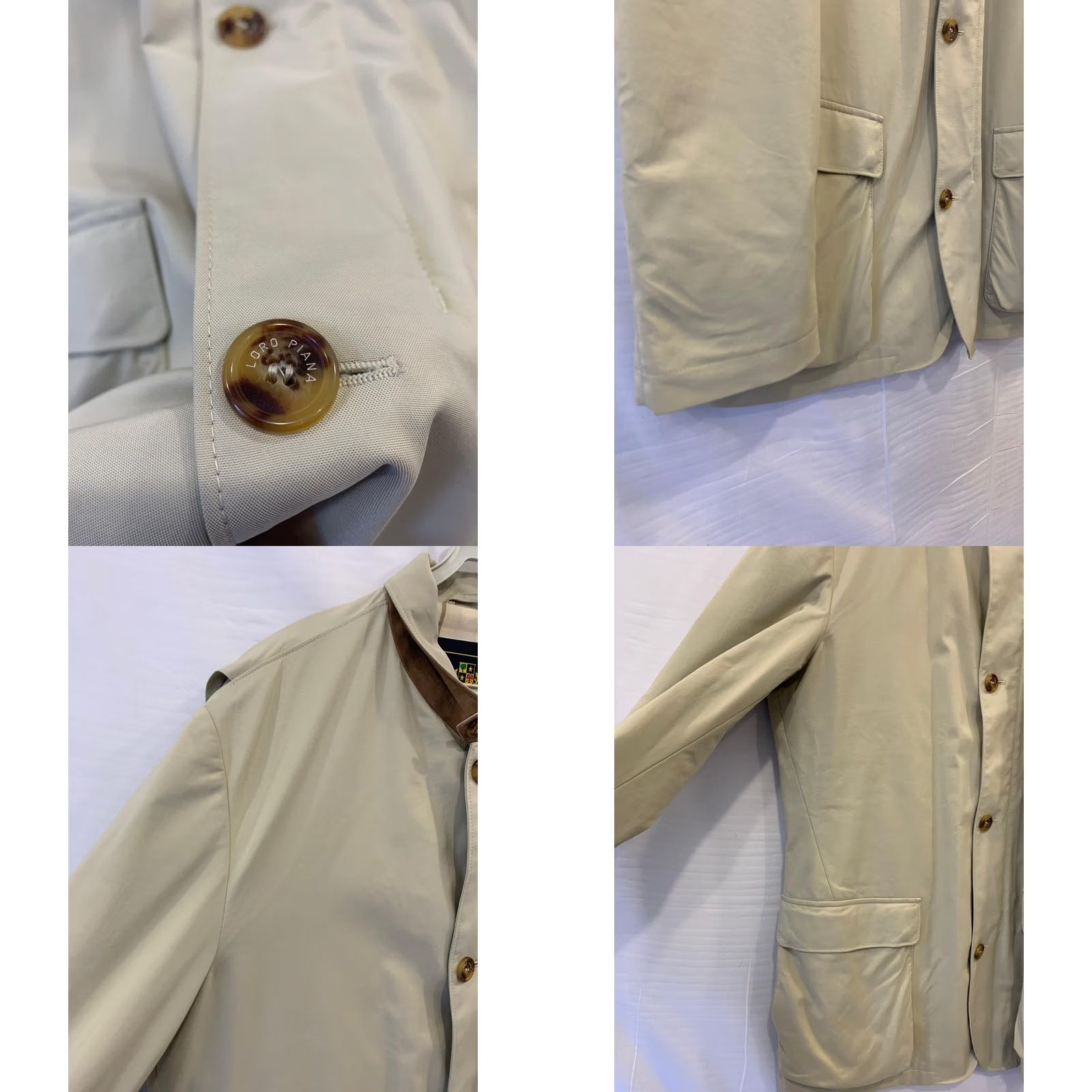 Loro Piana Loro Piana Roadster Villa d’Este Jacket Mens XL Beige Italy Made Luxury Coat#172 Size US XL / EU 56 / 4 - 9 Thumbnail