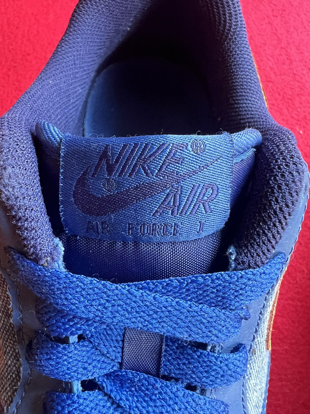 Nike Nike Air Force 1 Low Storm Blue Denim Size US 10 / EU 43 - 7 Thumbnail