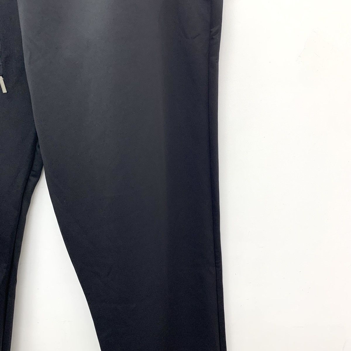 Versace Versace Black Drawstring Casual Pants K26WX Size US 38 / EU 54 - 4 Thumbnail