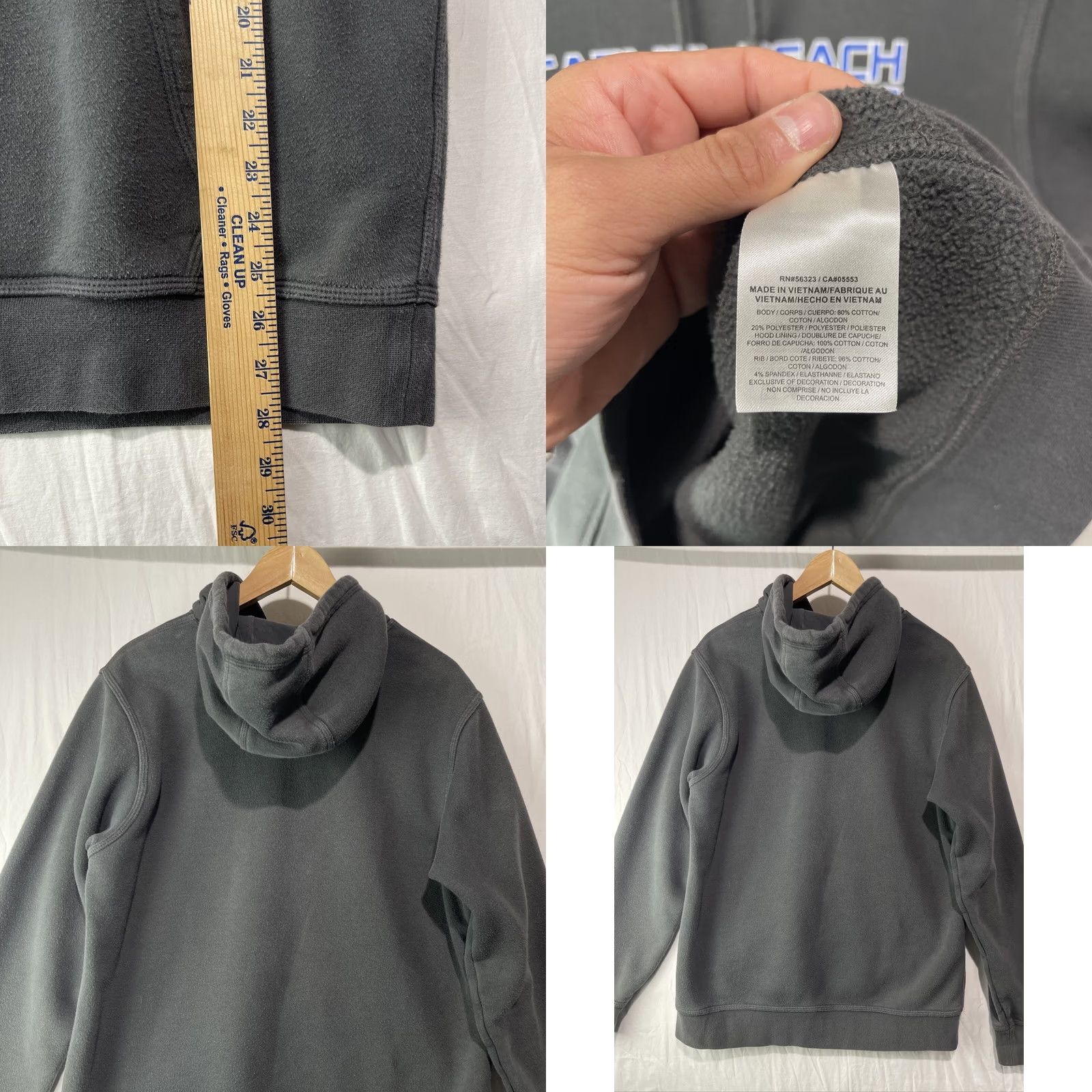 Nike Nike Nike Sportswear Hoodie Mens Medium Gray Carmel Beach Volleyball Club Center Swoosh Retro Sports Beach 90s Mens Size US M / EU 48-50 / 2 - 8 Thumbnail