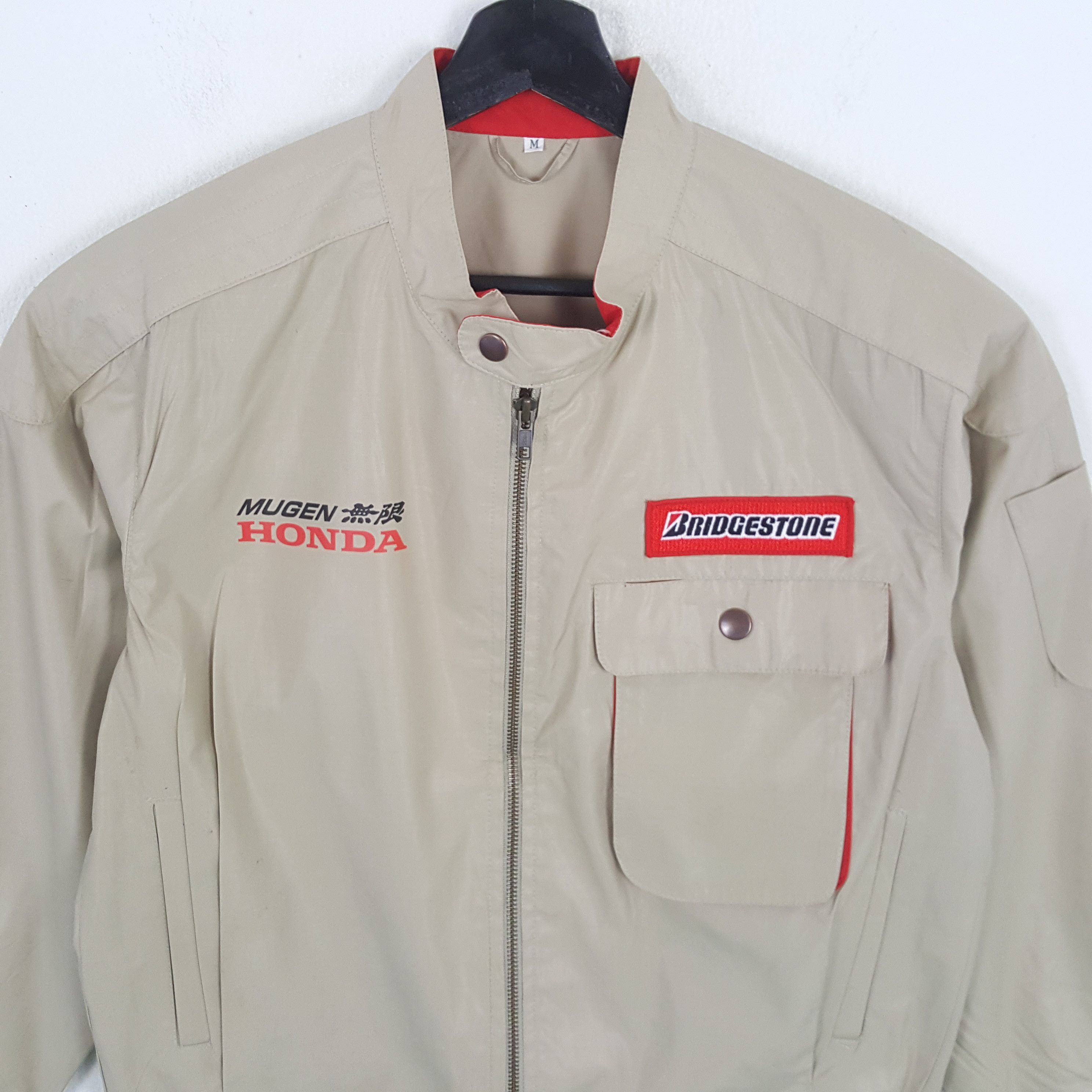 Japanese Brand × Vintage BRIDGESTONE x Custom MUGEN HONDA Art Motorsports Jacket Size US M / EU 48-50 / 2 - 4 Thumbnail