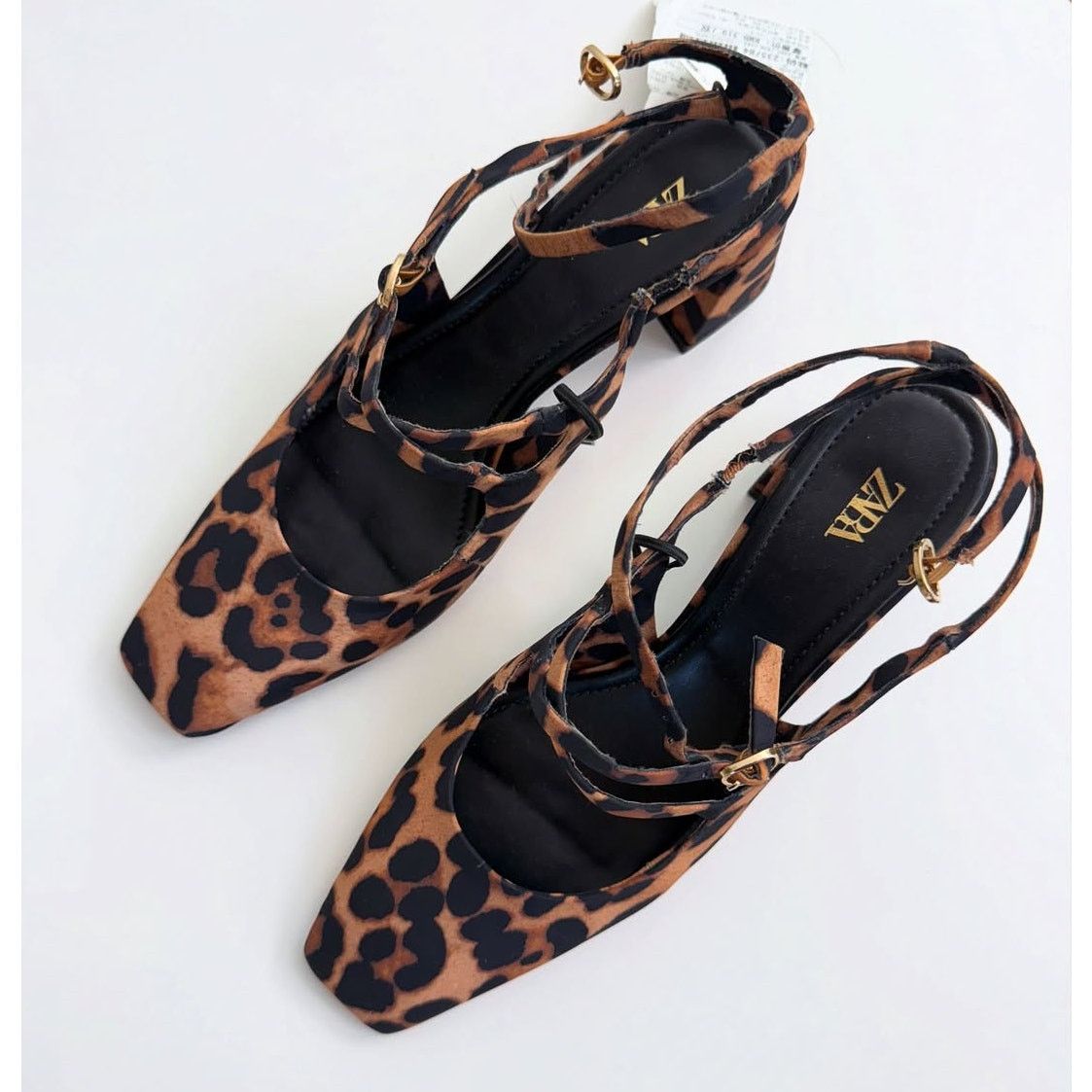 Zara ZARA Block Heel Shoes NWT Size US 8 / IT 38 - 5 Thumbnail