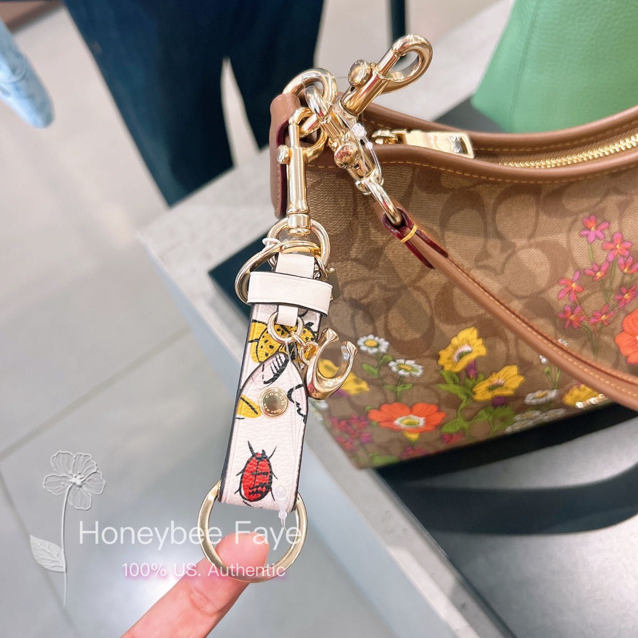 Coach rigger Snap Bag Charm With Creature Print CR463 Grailed