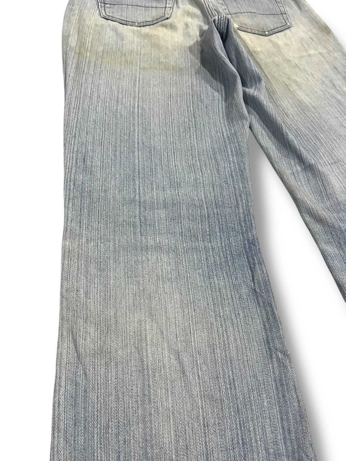 If Six Was Nine × Japanese Brand × Le Grande Bleu (L.G.B.) FLARE💥 VINTAGE JAPANESE BRAND WASHED BLUE DENIM Size US 30 / EU 46 - 11 Thumbnail