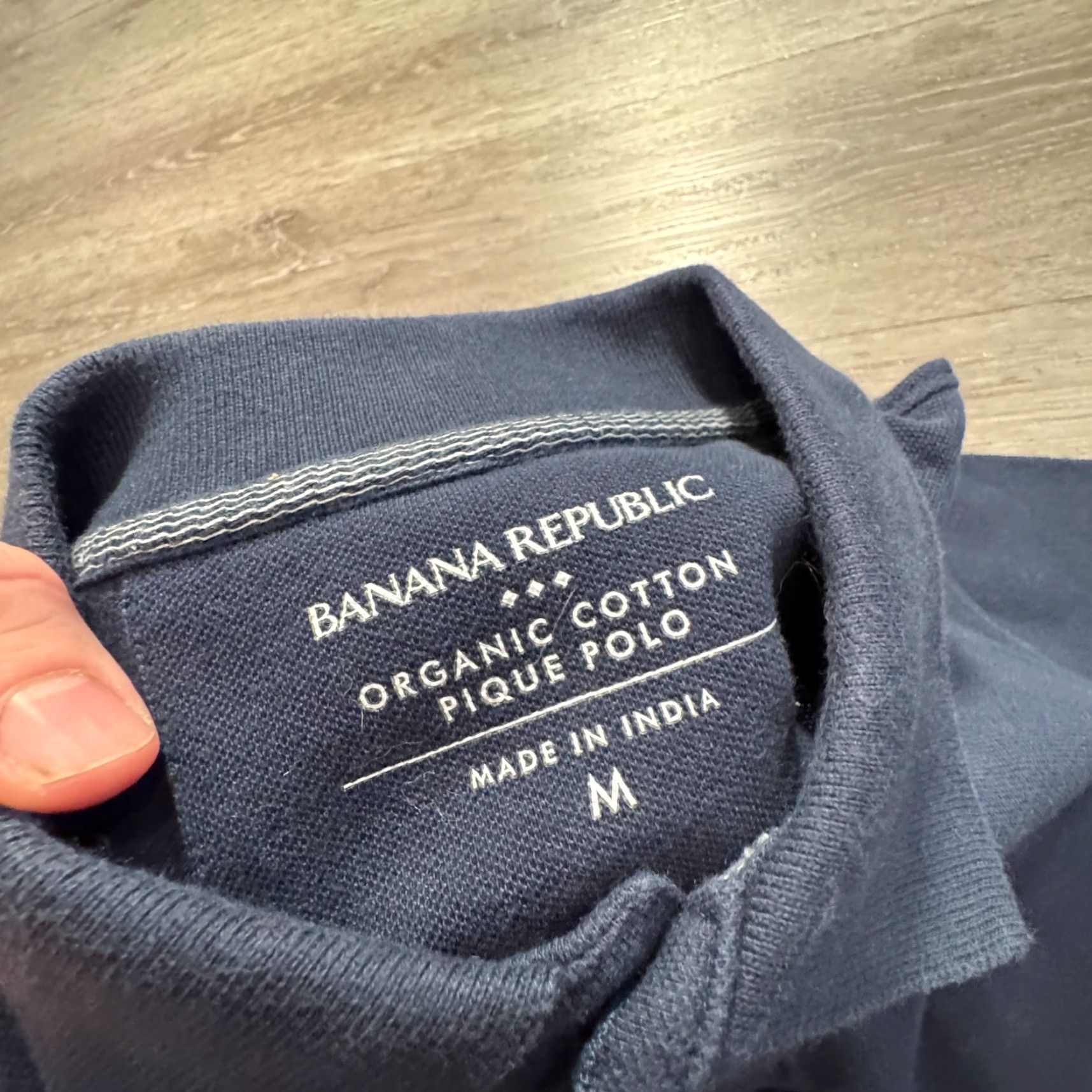 Banana Republic Banana Republic Polo Shirt Mens M Navy Blue Short Sleeve Organic Cotton Polo Shirt Banana Republic Men M Navy Blue Short Sleeve Cotton Polo Size US M / EU 48-50 / 2 - 4 Thumbnail